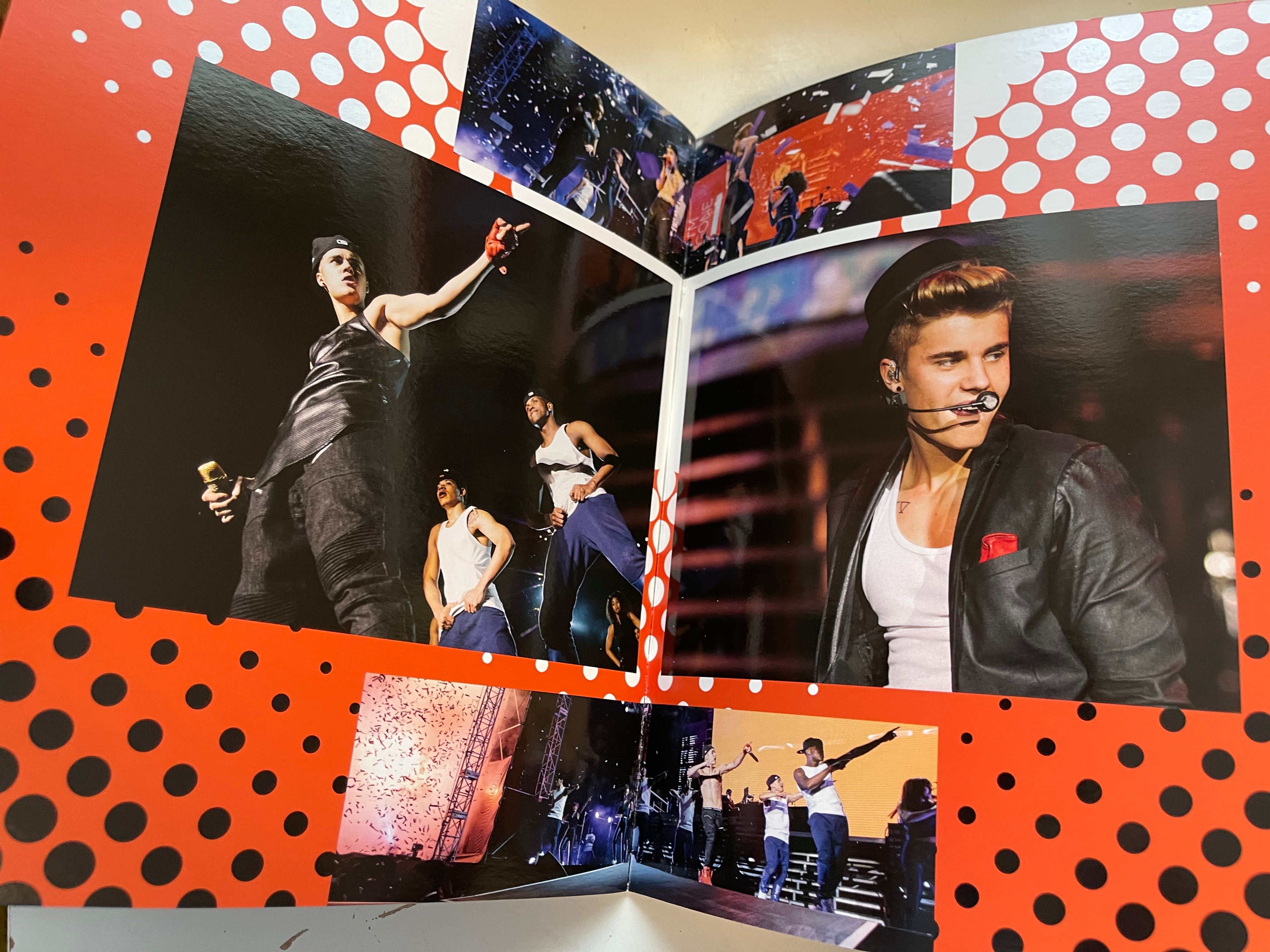 Justin Bieber 2012 Official Concert Tour Program - Limited Edition Collectible Memorabilia for Fans & Music Lovers - Perfect for Display, Gifts, and Special Events