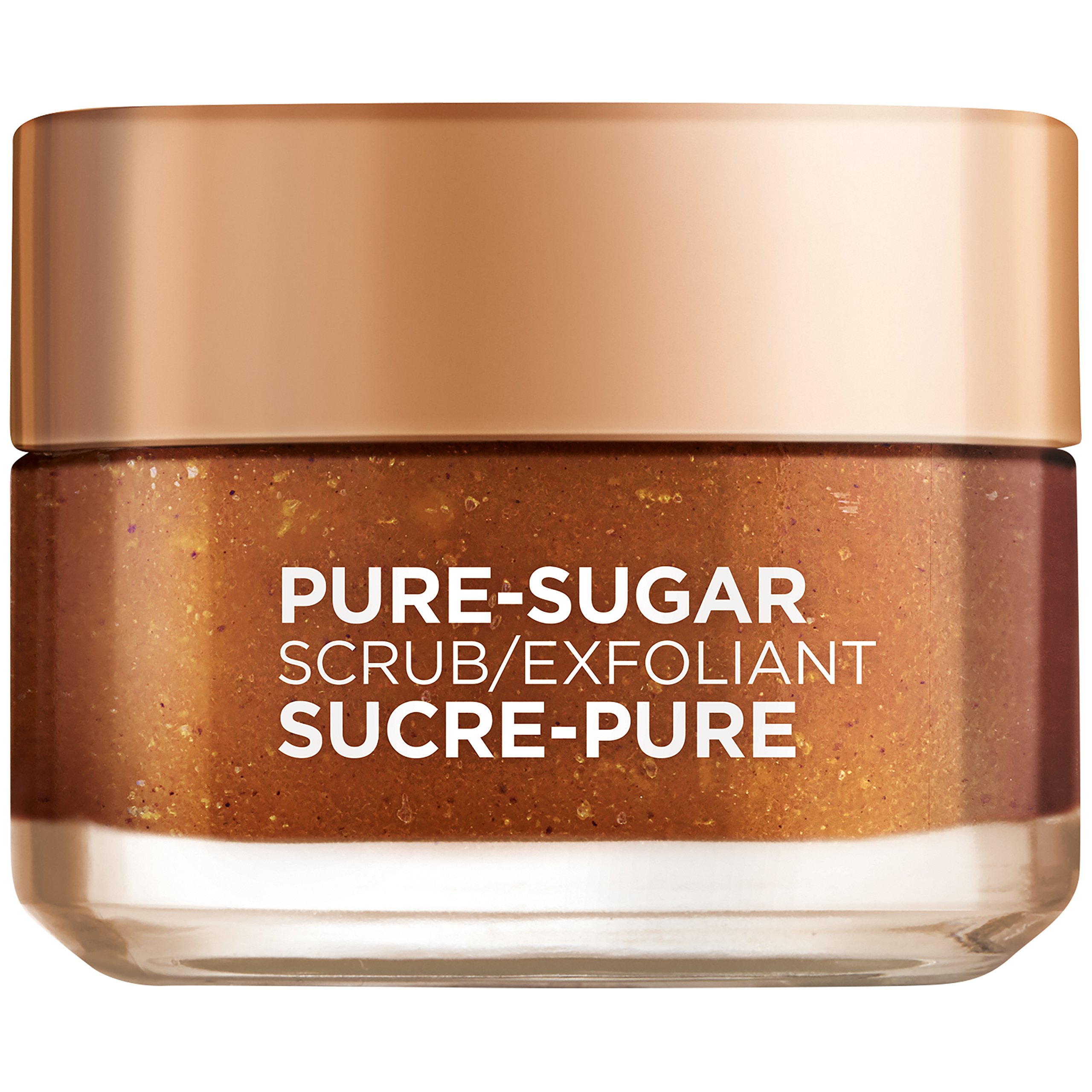 L'Oréal Paris Sugar Face Scrub with Grapeseed - Brightens Dull Skin for Smooth Glow | Skincare Routine