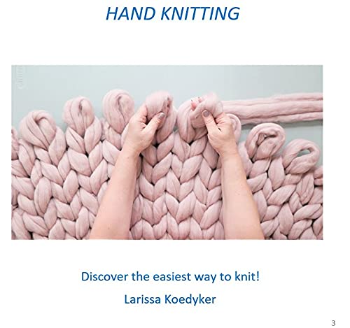 Hand Knitting Yarn Kit - Premium Soft Wool for DIY Knitting Projects, Crochet & Crafting - Perfect for Scarves, Hats & Home Decor (100% Natural Fiber)