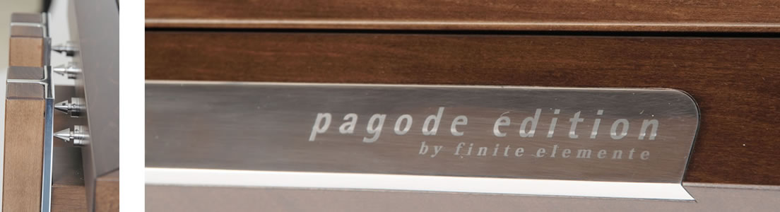 Finite Elemente Pagode Edition Mk II 750 Series HiFi Audio Equipment - Premium Speaker Stands for Home Theater & Audiophile Systems - Perfect for Vinyl Records, Turntables & Studio Monitors