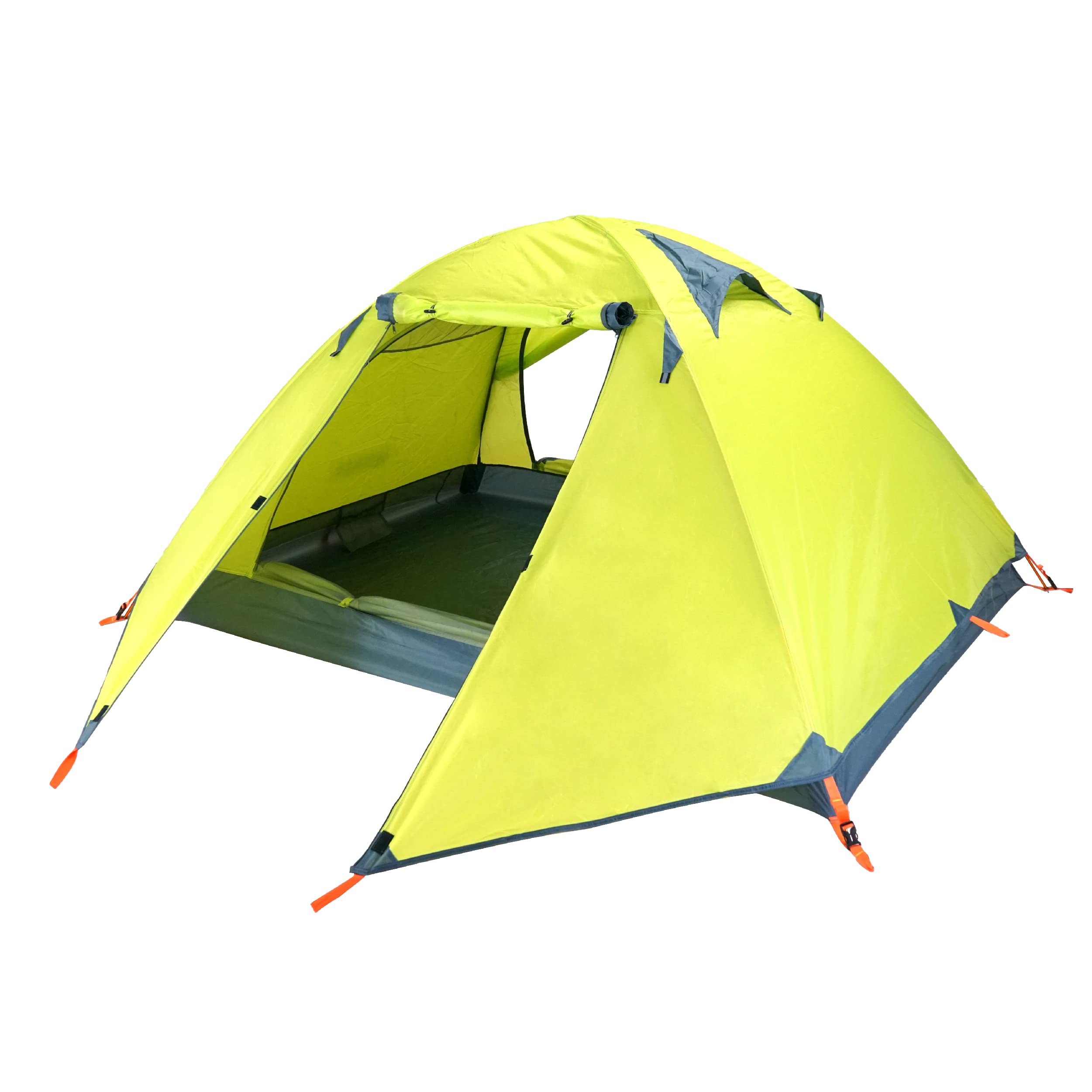 Azarxis 1/2/3/4 Person 4 Season Backpacking Tent - Lightweight Waterproof Camping Tent with Double Layer & Aluminum Poles for Easy Setup - Perfect for Outdoor Hiking, Travel, Mountaineering and Family Camping Adventures