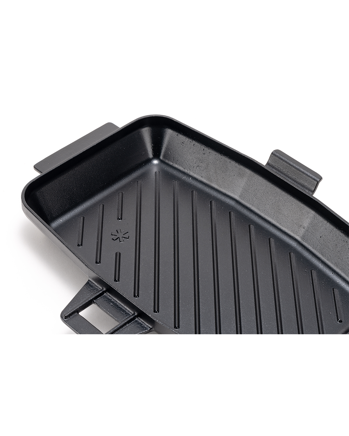 Cast Iron Sandwich Skillet - Heavy Duty Grill Pan for Perfect Paninis, Grilled Cheese & Breakfast Sandwiches - Ideal for Stovetop, Camping & Outdoor Cooking