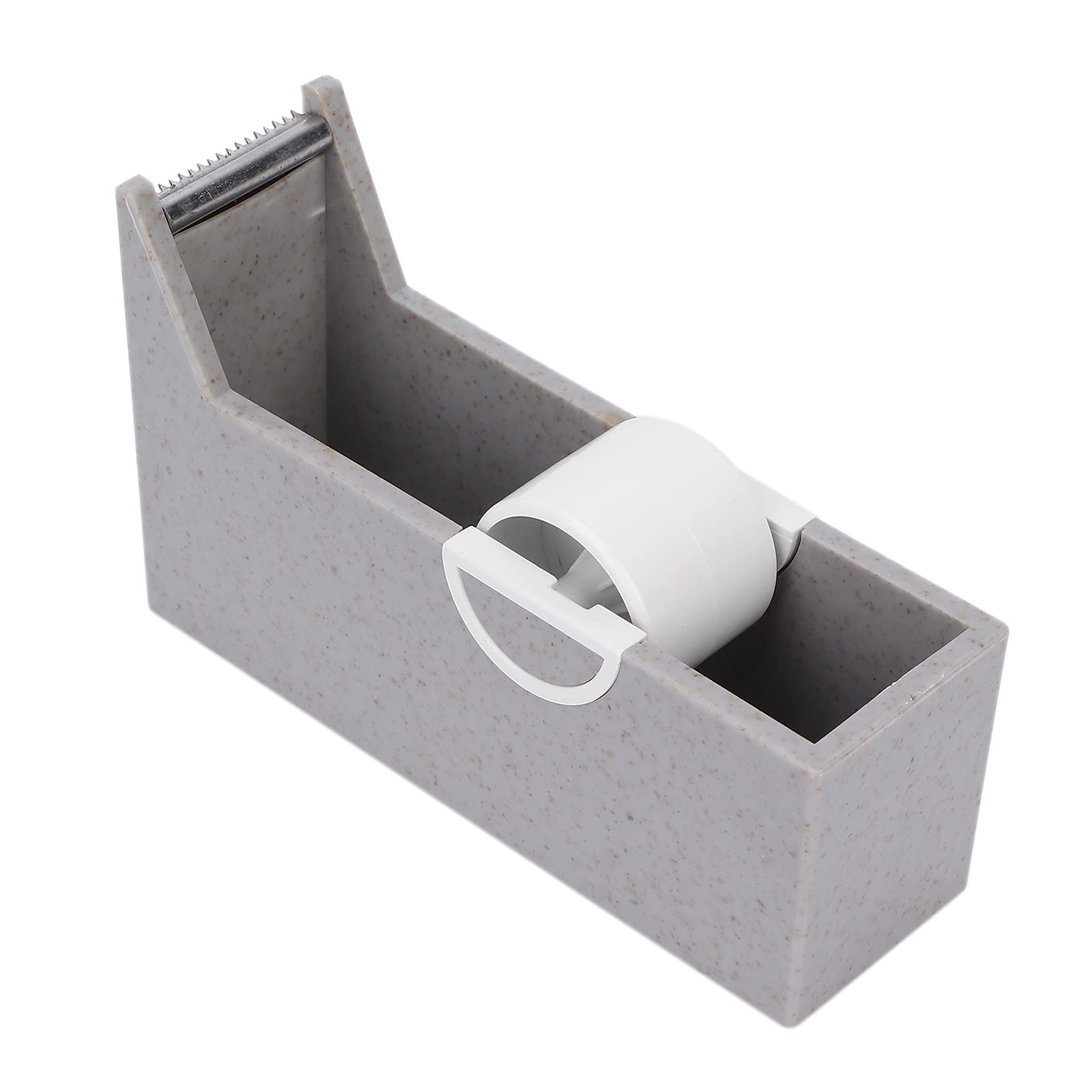 Portable Desktop Tape Dispenser - Adhesive Roll Holder for Office & Beauty Salon | Eyelash Extension Tape Cutter | Home & Professional Use (Grey) - Perfect for Crafting, Packaging & Beauty Services