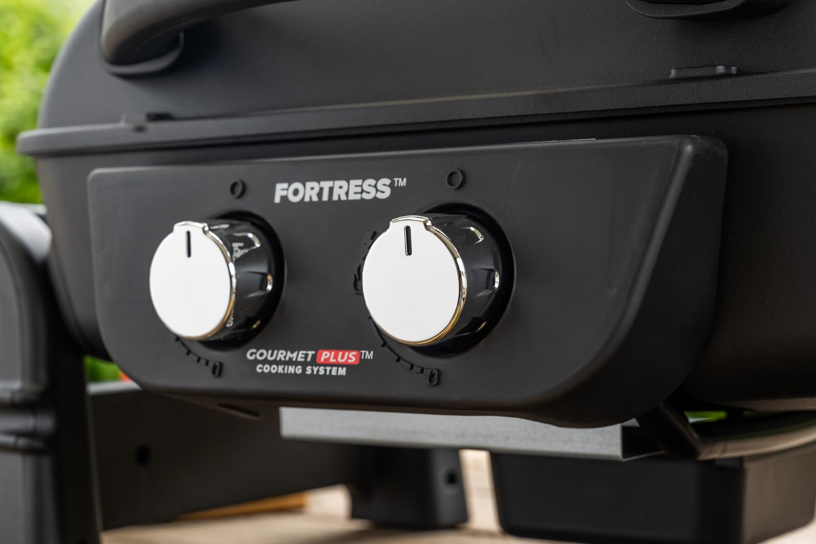 Nexgrill Fortess 2-Burner Portable Gas Grill & Griddle Combo - 263 SQ In Cooking Space, 13,500 BTU, Easy Lift Handles - 2-in-1 Tabletop Grill for Camping, Backyard BBQ, Tailgating, and Outdoor Cooking (Model 820-02005)