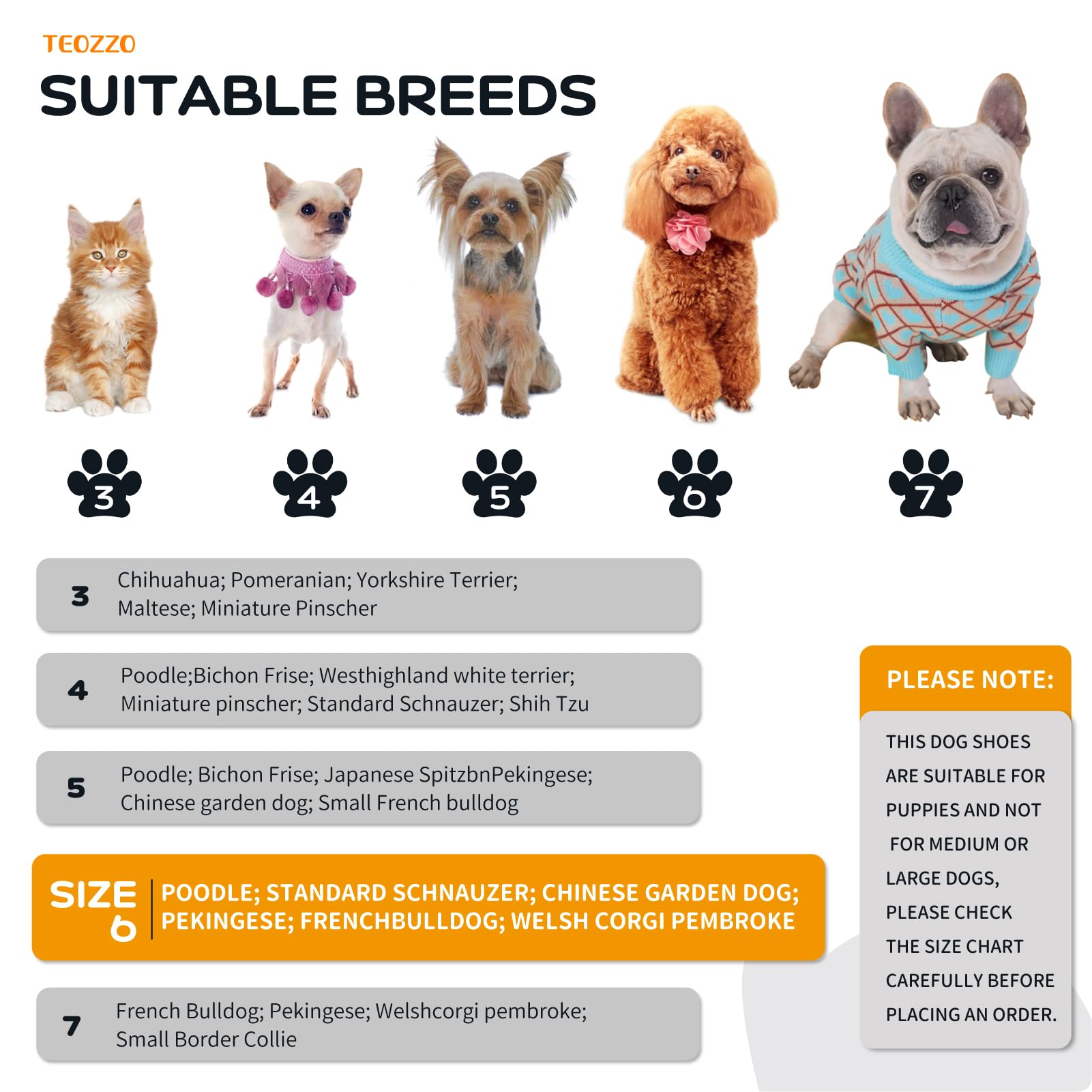 **Waterproof Dog Boots for Winter - Warm Snow Booties with Reflective Strips for Small & Medium Dogs (4PCs, Black, Size 6) - Ideal for Snow, Ice, and Outdoor Adventures**