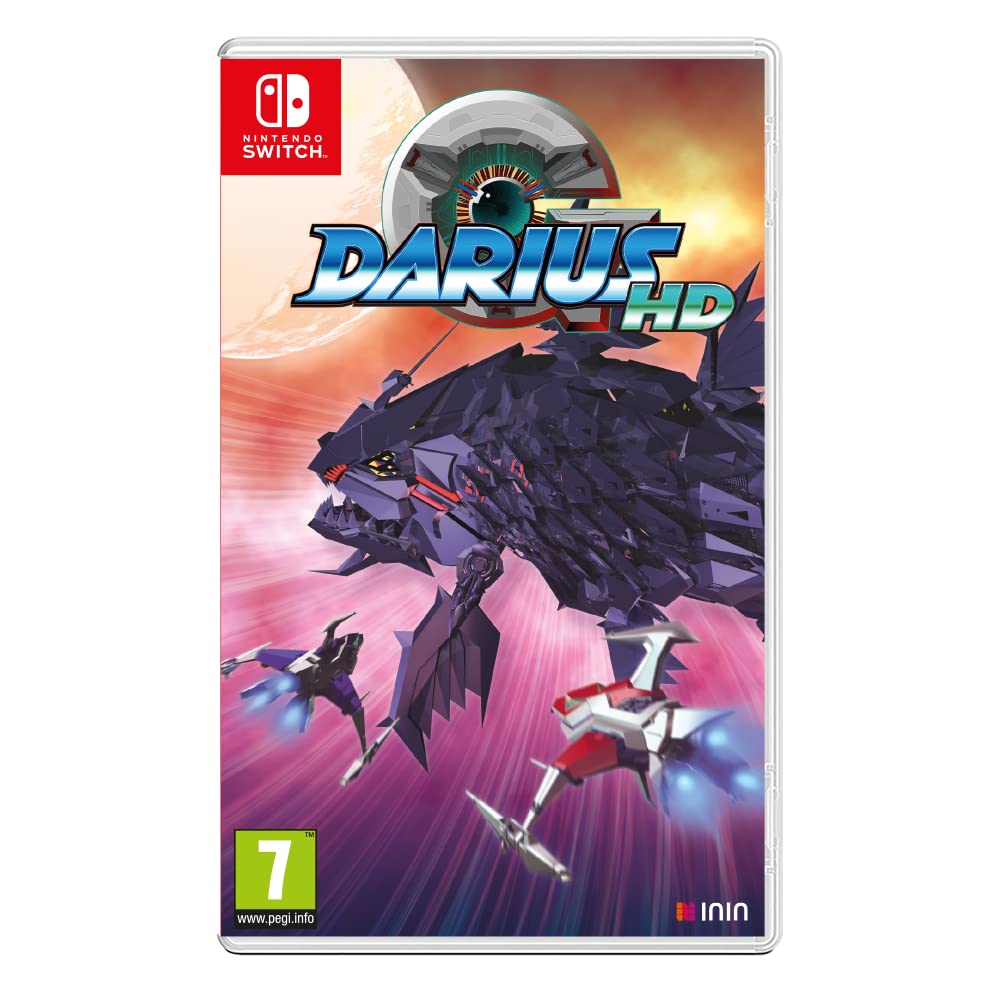 G-Darius HD for Nintendo Switch - Classic Arcade Shooter Game | Perfect for Retro Gaming Enthusiasts & Home Entertainment