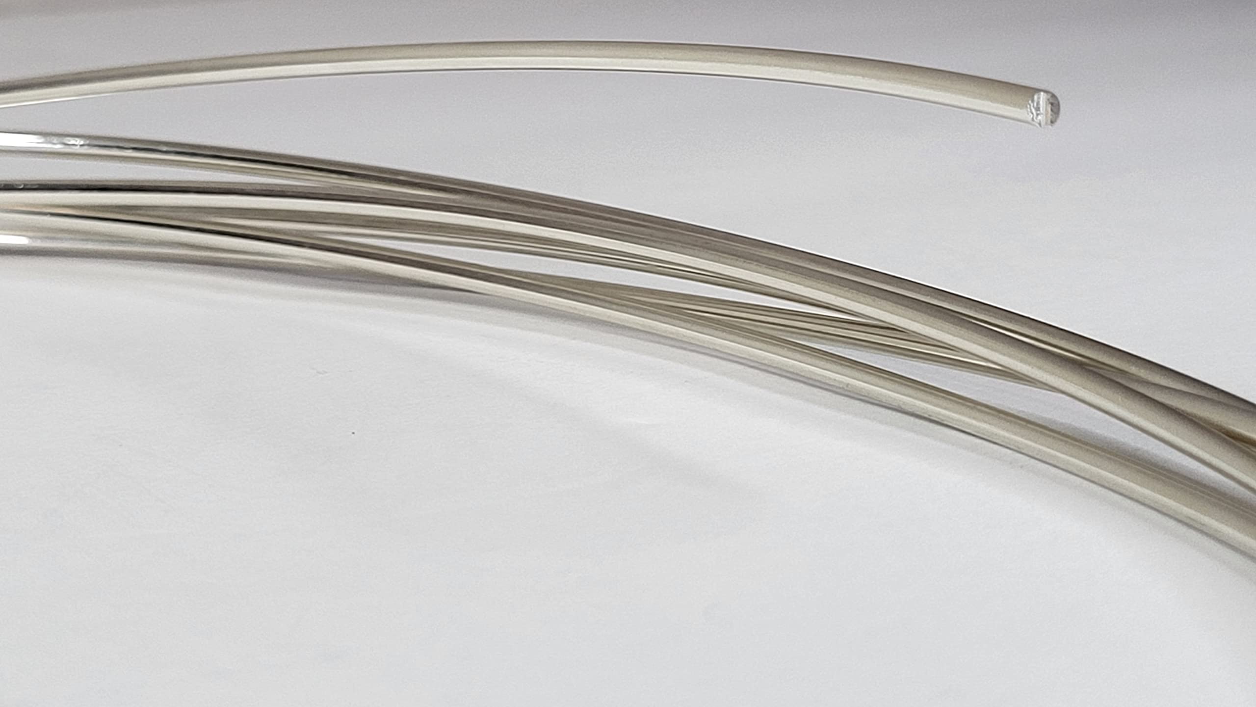 10 Gauge Round Dead Soft 925 Sterling Silver Wire - 3 Feet Jewelry Making Supplies for Bracelets, Necklaces & DIY Crafts | Premium Quality Artisan Wire by WIZART