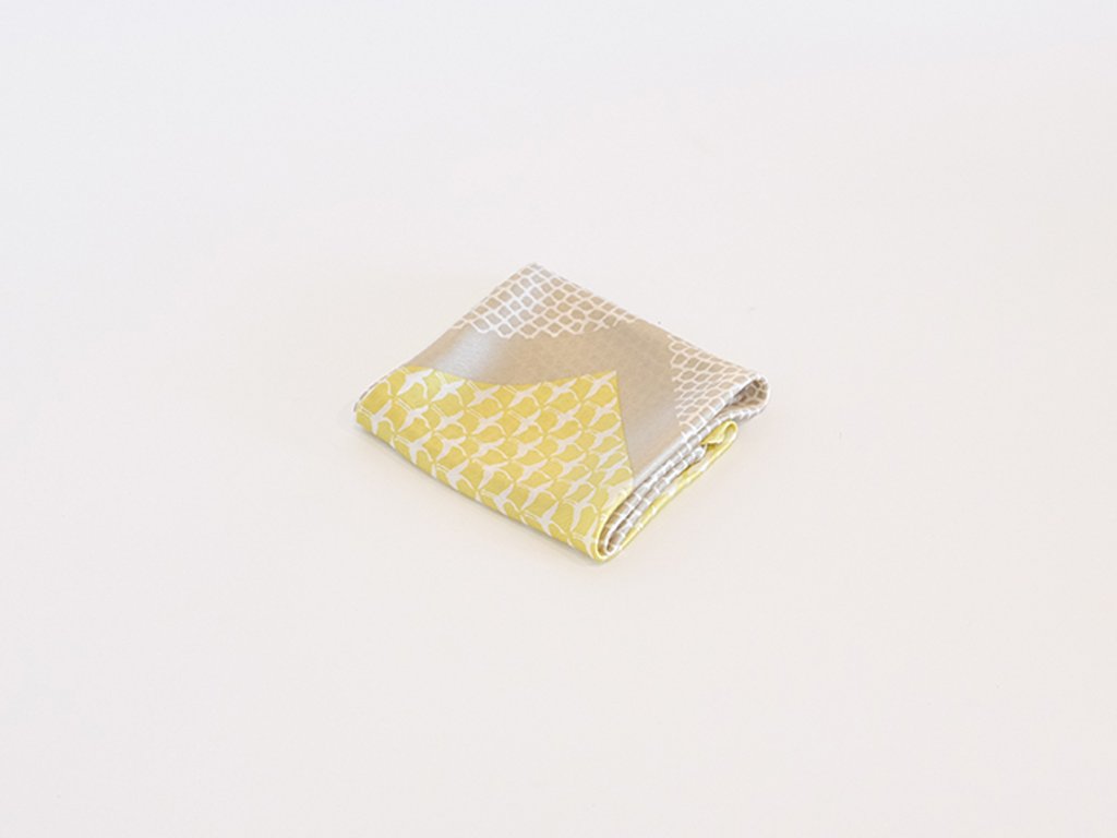 Tomita Edo Komon Traditional Japanese Handkerchief - Elegant Cotton Scarf for Men & Women - Perfect for Weddings, Tea Ceremonies & Cultural Events
