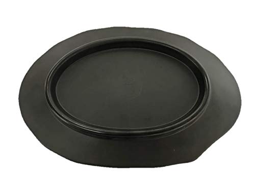 Premium Melamine Oval Plates for Sushi, Sashimi & Appetizers - 10