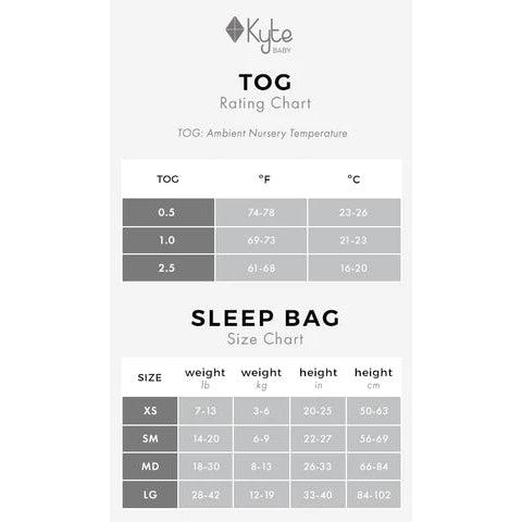 Kyte Baby 1.0 TOG Sleep Sack - Soft Organic Cotton Baby Wearable Blanket for Newborns & Infants - Perfect for Nursery, Daycare & Travel (Sage Green)