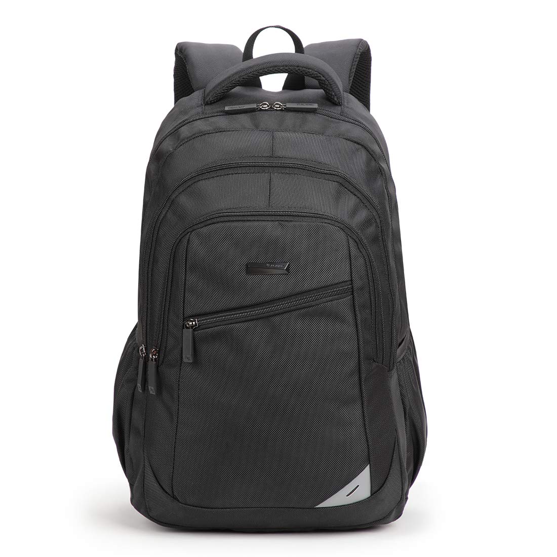Aoking 32L High Capacity Polyester Laptop Backpack for School, College & Travel - Durable Water-Resistant Design with USB Charging Port (Black) - Perfect for Work, Commuting & Outdoor Adventures
