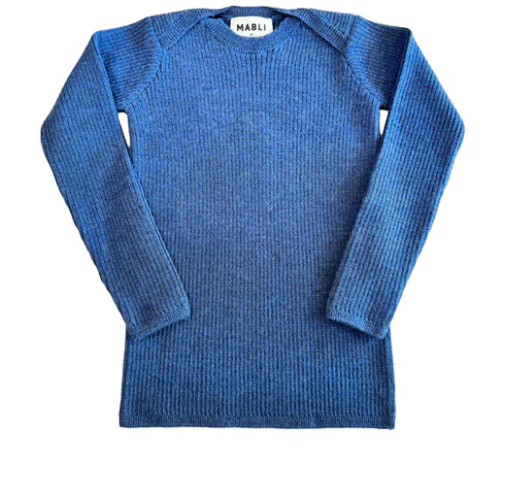 MABLI SYLFAEN Knitted Baby Top - Soft Cotton Pullover for Boys & Girls (6 Months to 2 Years) - Perfect for Playdates, Family Outings & Photo Shoots