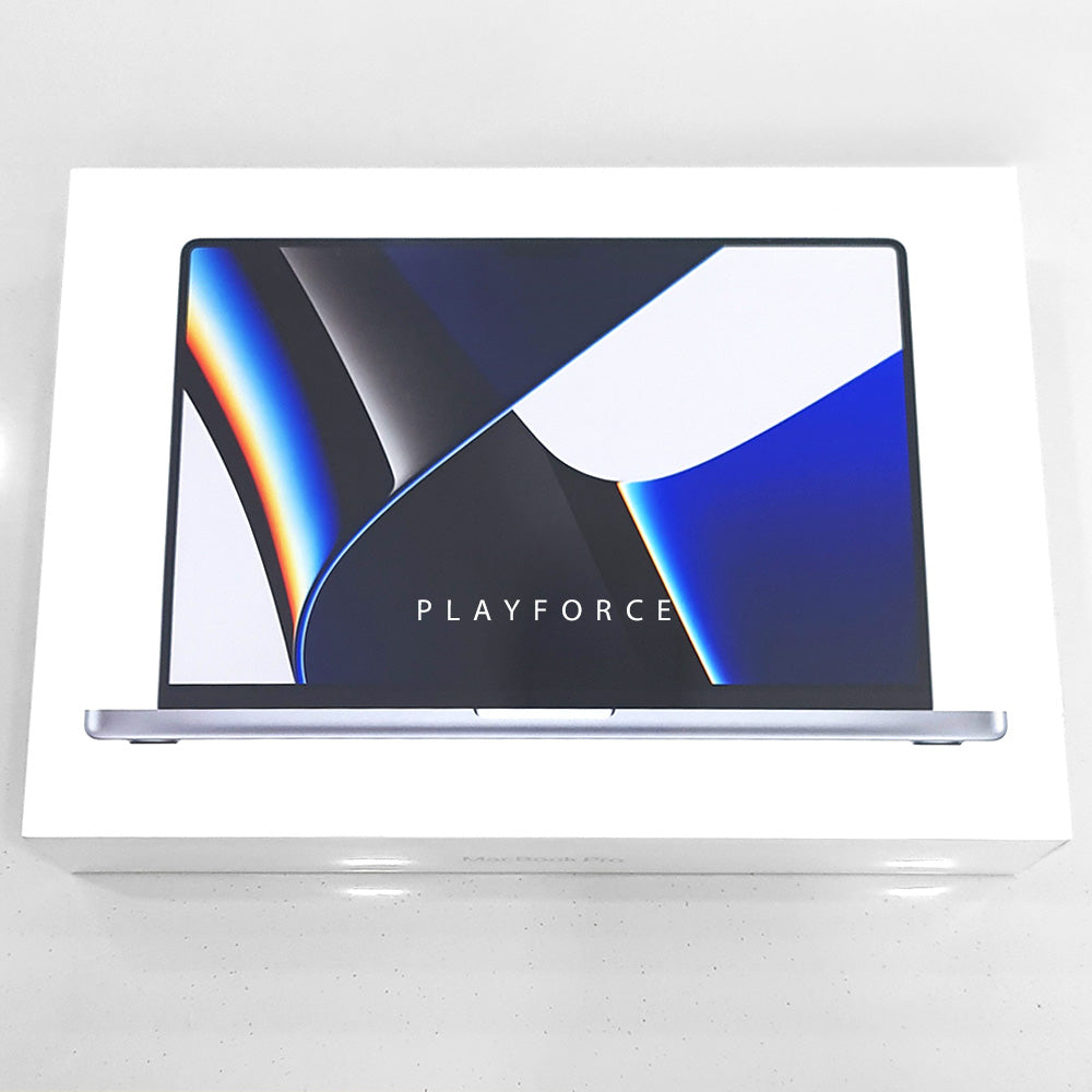 Apple MacBook Pro 14-inch Laptop with M1 Pro Chip, 16GB RAM, 512GB SSD - Space Gray (Latest Model) | Powerful Performance for Creative Professionals, Video Editing & Business Workflows