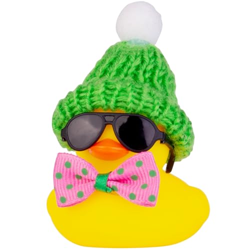 C19-black Sunglasses-rose Bow&light Green