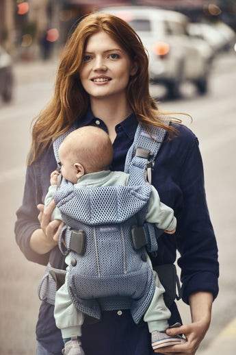BabyBjorn Baby Carrier One Air - Lightweight & Breathable Infant Carrier for Newborns to Toddlers - Perfect for Hiking, Travel & Everyday Use