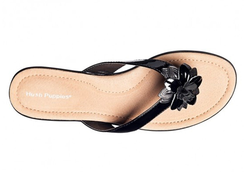 Hush Puppies Women's Veta Leather Thong Sandals - Comfortable & Stylish for Casual Wear, Beach, and Summer Outings
