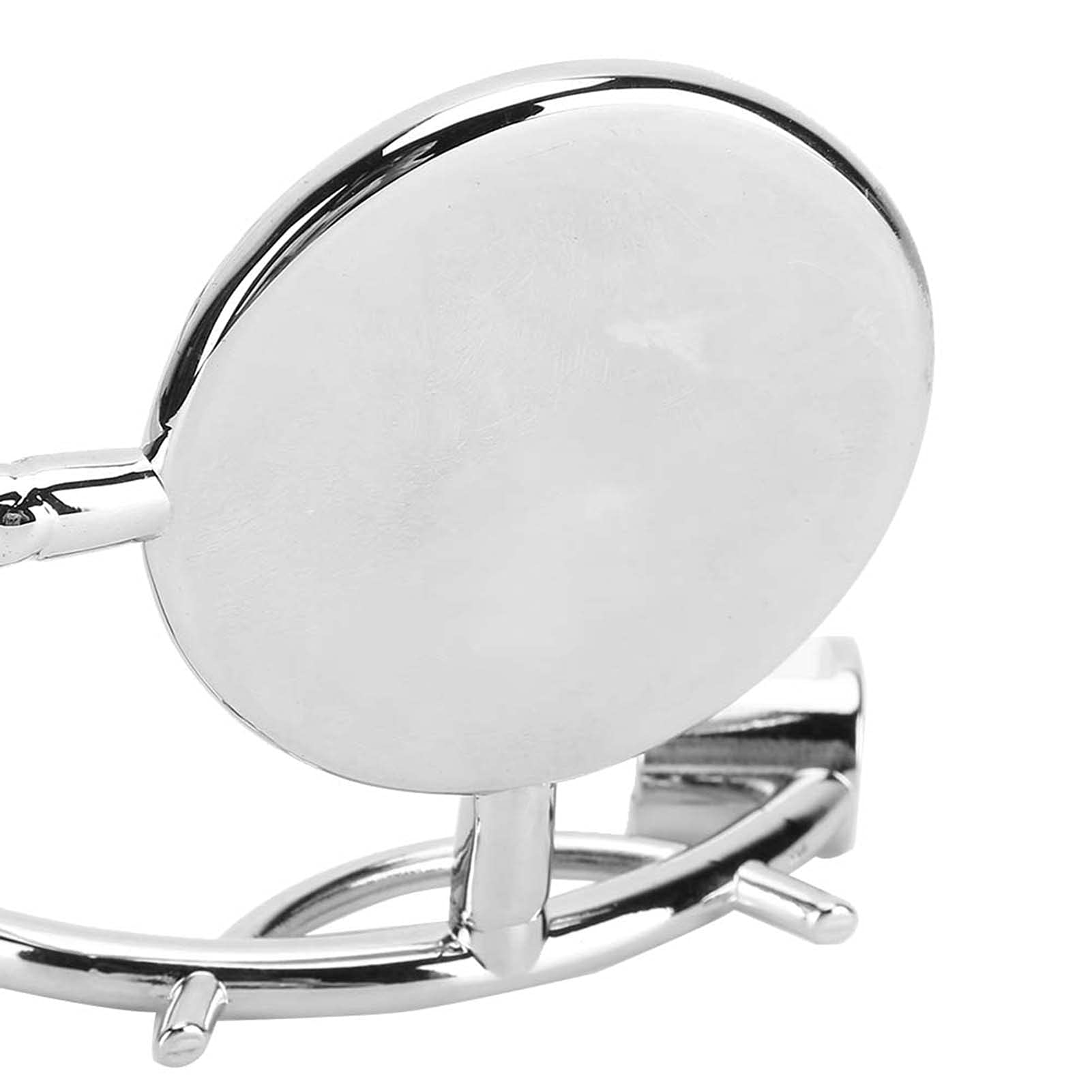 Premium Stainless Steel Shaving Stand for Safety Razors & Brushes - Electroplated Metal Razor Holder & Brush Bowl Stand - Prolong Brush Life - Ideal for Bathroom Storage & Travel Grooming Kit