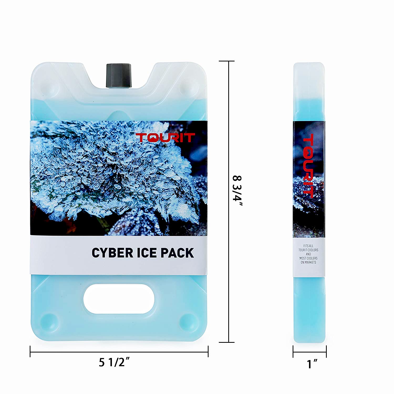 TOURIT Reusable Ice Pack for Lunch Box 8.75