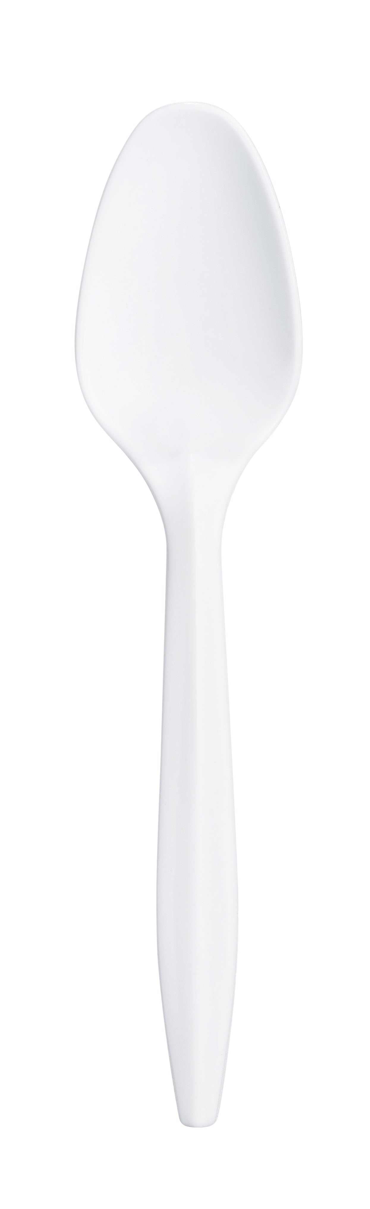 400-Piece White Plastic Cutlery Set - Basic Flatware Collection for Parties, Picnics & Catering | Durable Disposable Utensils