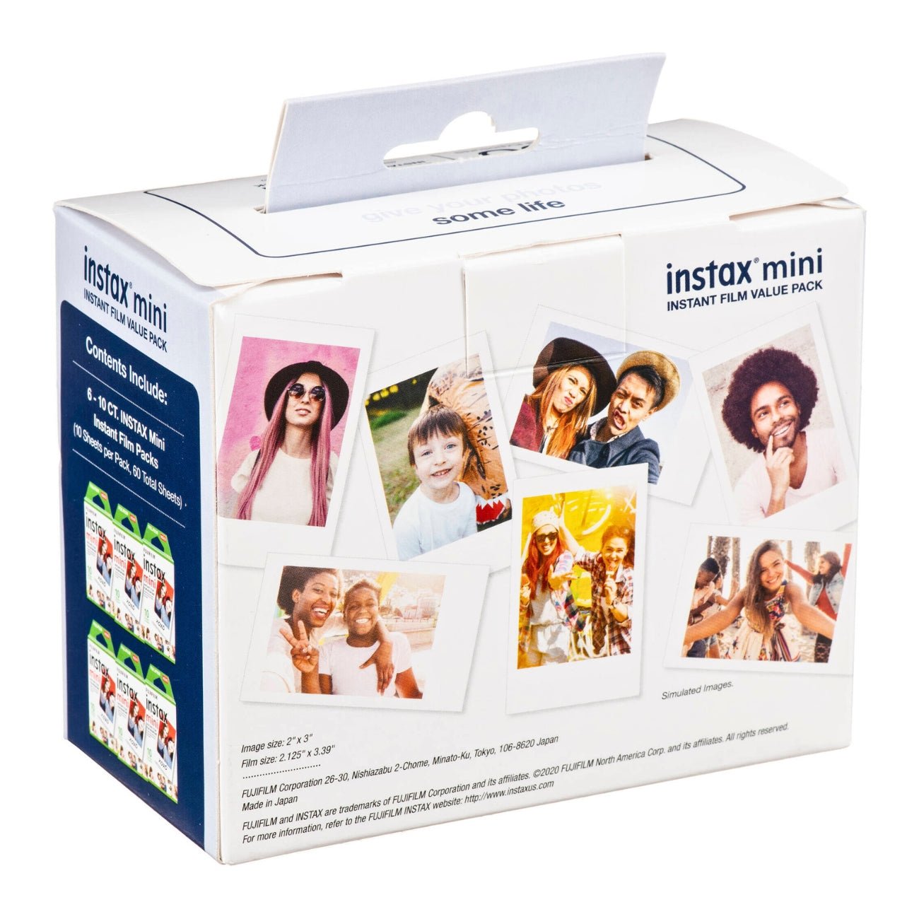 Fujifilm INSTAX Mini Instant Film for INSTAX Mini Cameras - 10 Sheets Pack | Perfect for Parties, Travel & DIY Photo Albums