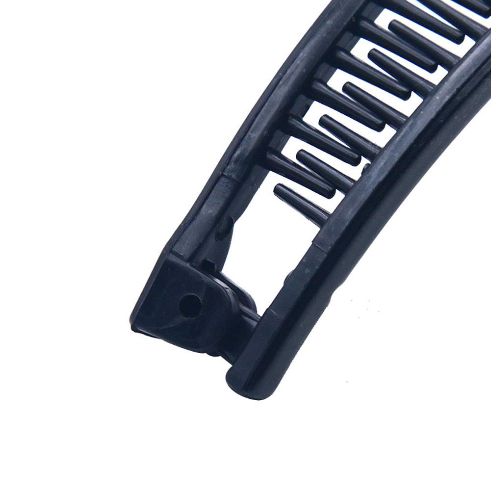 5PCS Banana Combs for Women - Plastic Classic Clasp Hair Clips, Ponytail Holders & Styling Accessories | Perfect for Updos, Ponytails & Everyday Hairstyles