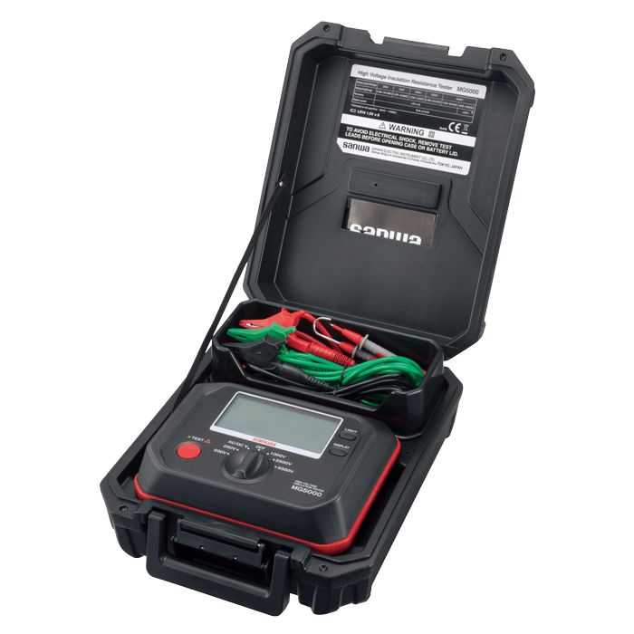 MG5000 High Voltage Digital Insulation Tester - 5000V Megohmmeter for Electrical Safety Testing | Perfect for Industrial, HVAC & Home Electrical Maintenance