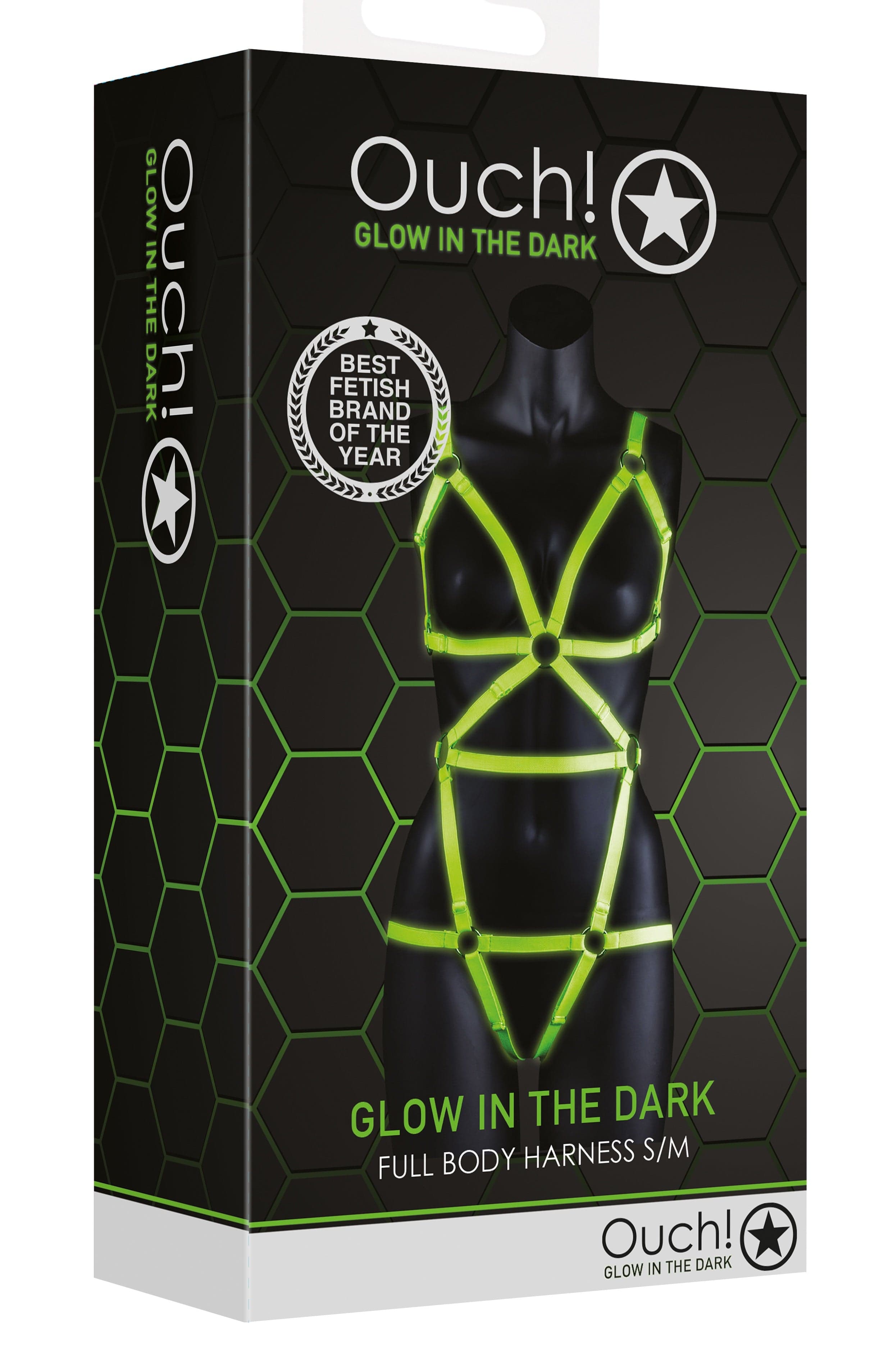 Glow in the Dark Full Body Harness - Adjustable, Waterproof Safety Gear for Adults | Perfect for Nighttime Running, Cycling & Outdoor Adventures