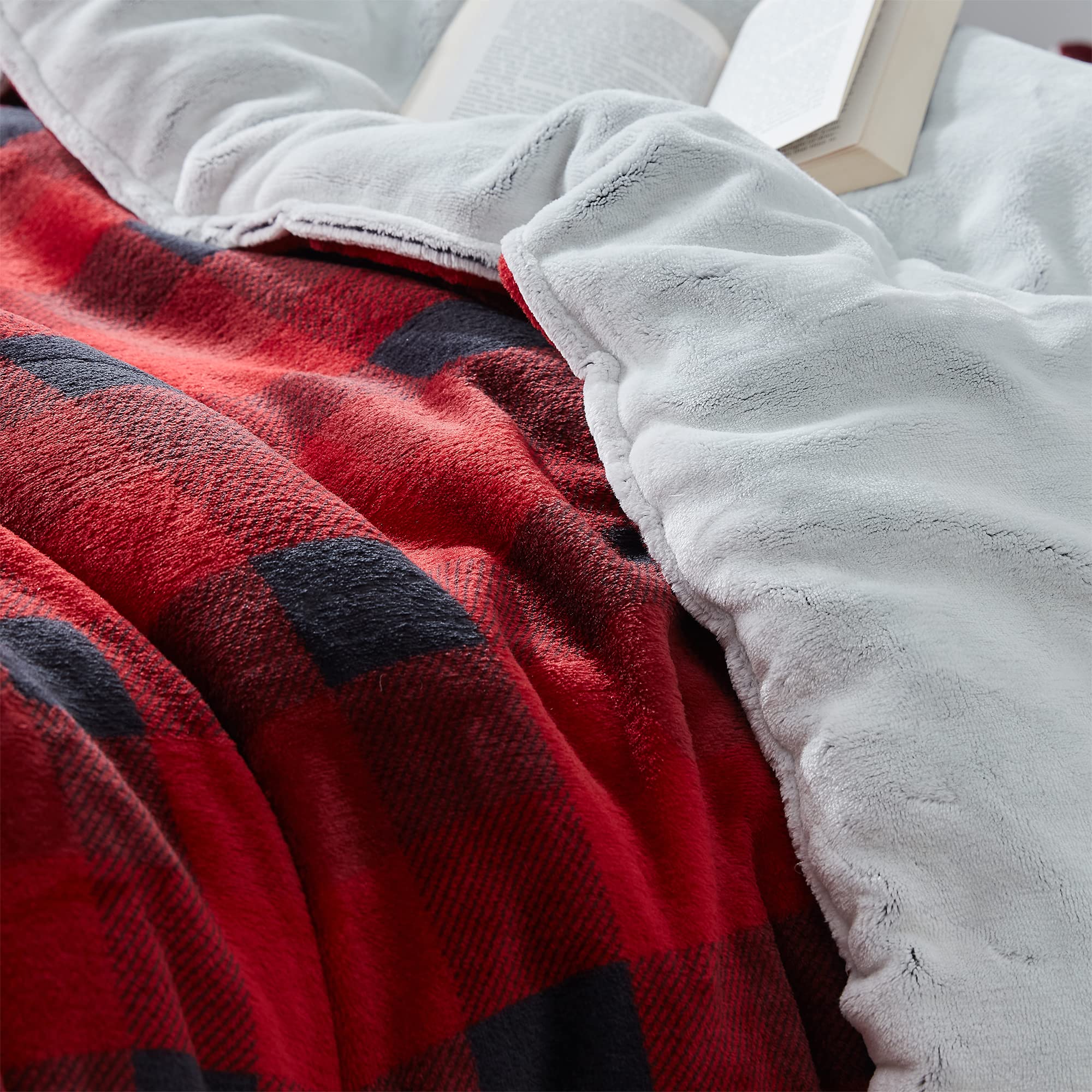 Byourbed Ah, Yes The Scottish Winter - Twin XL Comforter Set with Buffalo Plaid Pattern | Ultra Soft & Warm Bedding for Cold Weather | Perfect for Cozy Winter Nights, Cabin Retreats & Holiday Decor