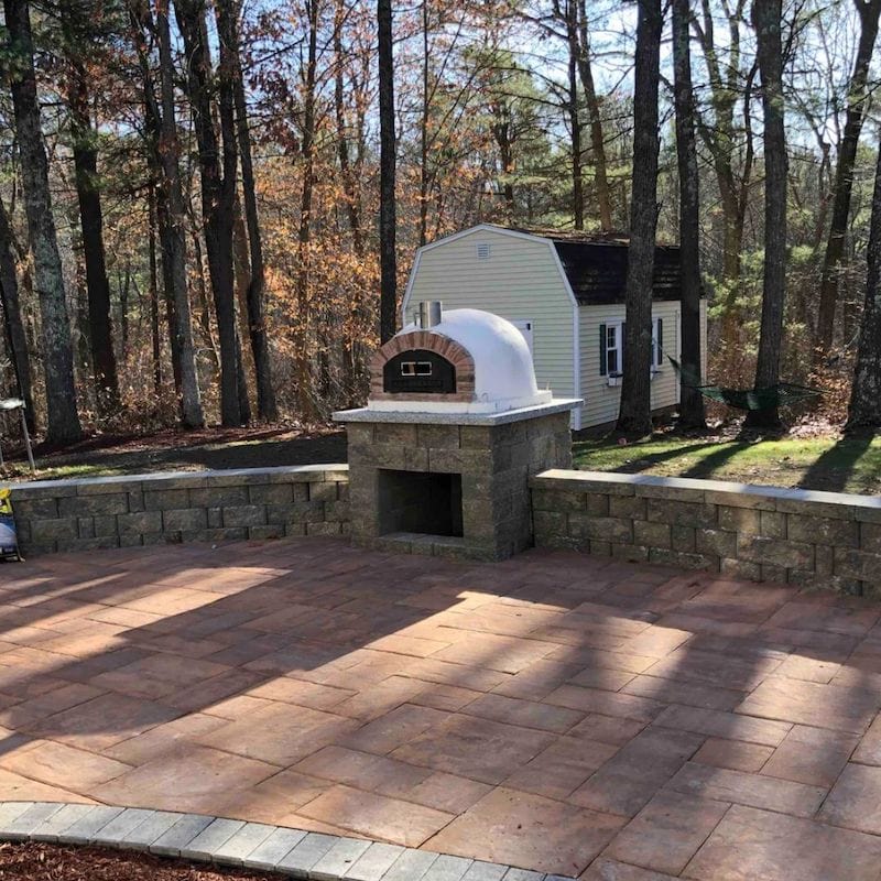 Buena Ventura Sierra Premium Brick Wood Fired Pizza Oven - Outdoor Pizza Maker for Backyard, Patio & Garden Cooking | Authentic Italian Style Pizza Oven for Home Use