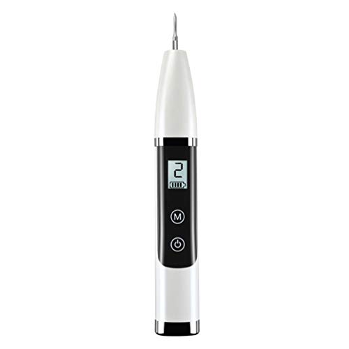 EXCEART Rechargeable Electric Dental Calculus Remover - Professional Teeth Tartar & Stain Remover for Oral Hygiene - Perfect for Home Teeth Cleaning & Dental Care