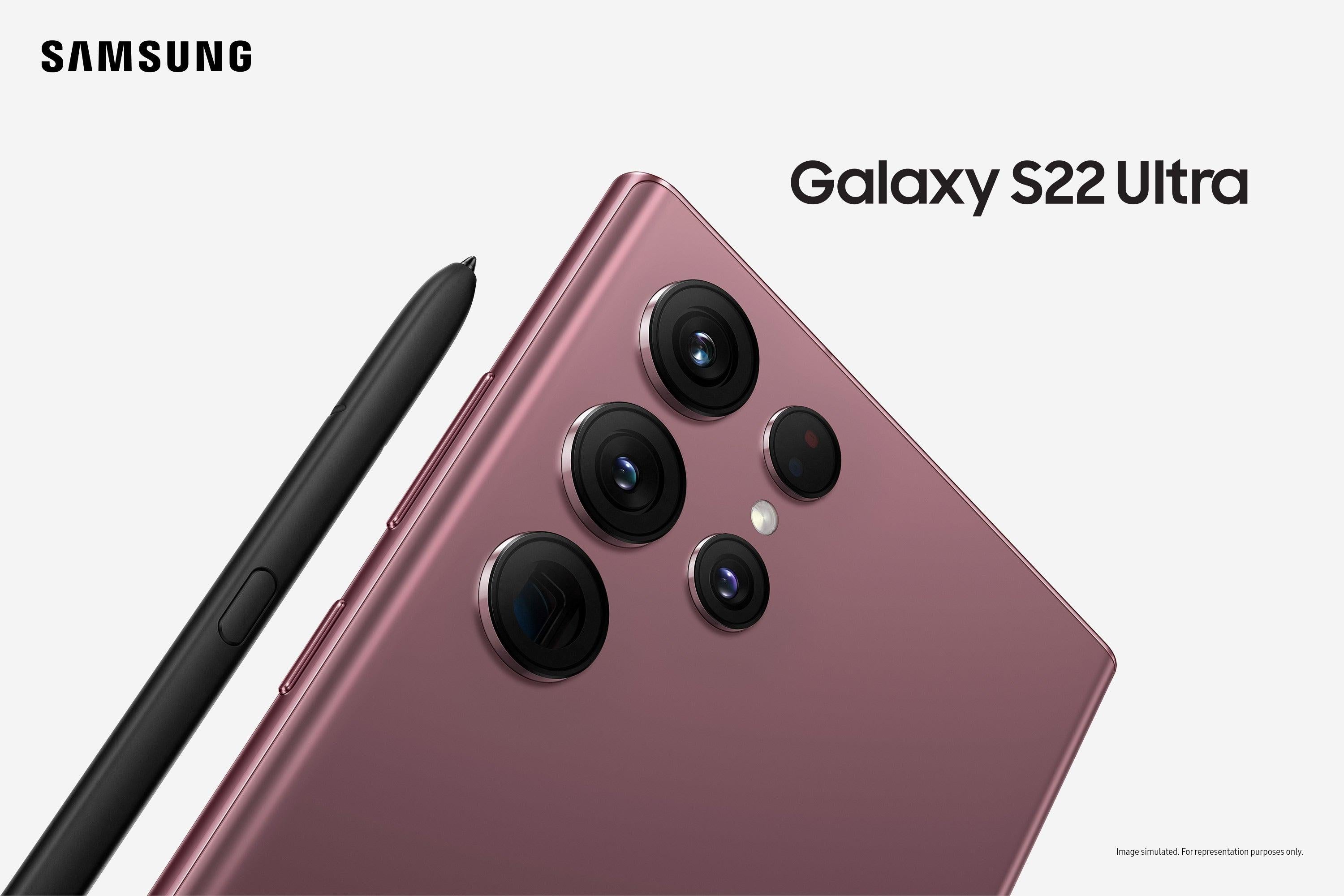 Refurbished Samsung Galaxy S22 Ultra 5G Smartphone - 256GB/512GB Storage, Factory Renewed - Perfect for Business, Gaming & Photography | Android Flagship Phone