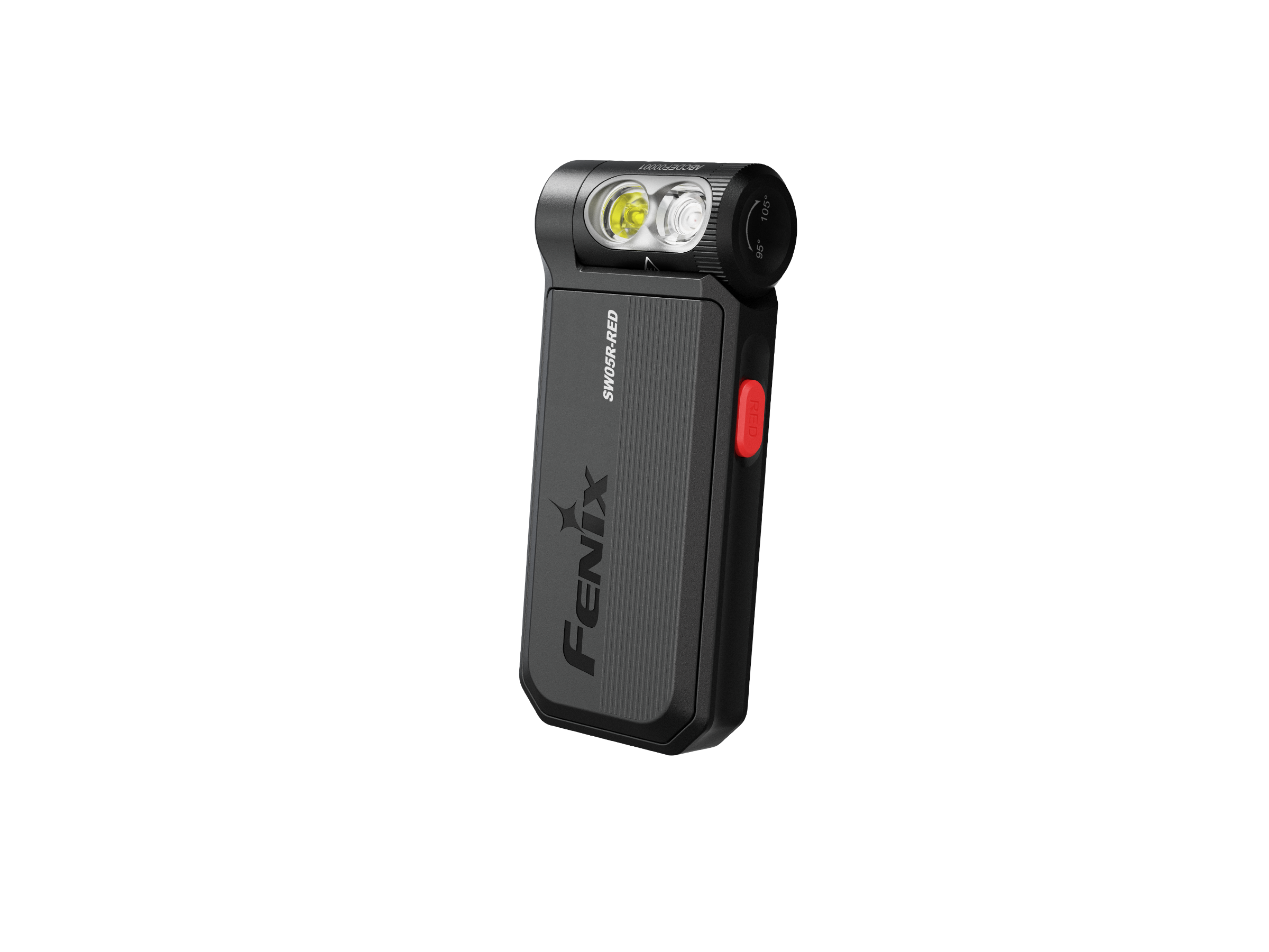 Fenix SW05R Multipurpose Clip On Light - Red & UV Output for Camping, Hiking, and Emergency Use