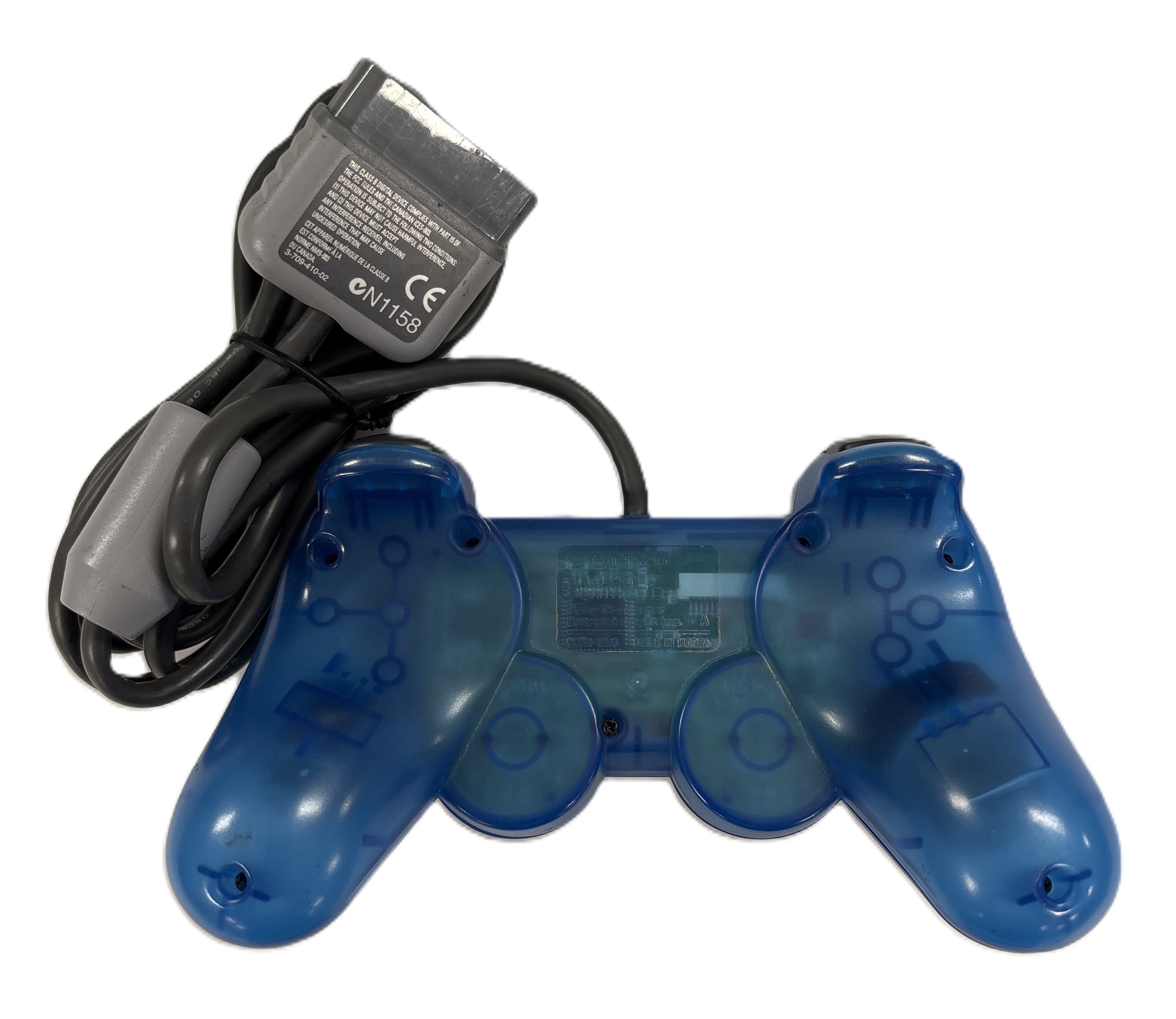 Original PlayStation DualShock 4 Wireless Controller - Transparent Light Blue | Compatible with PS4/PS5/PC | Perfect for Gaming, Streaming & Multiplayer Sessions