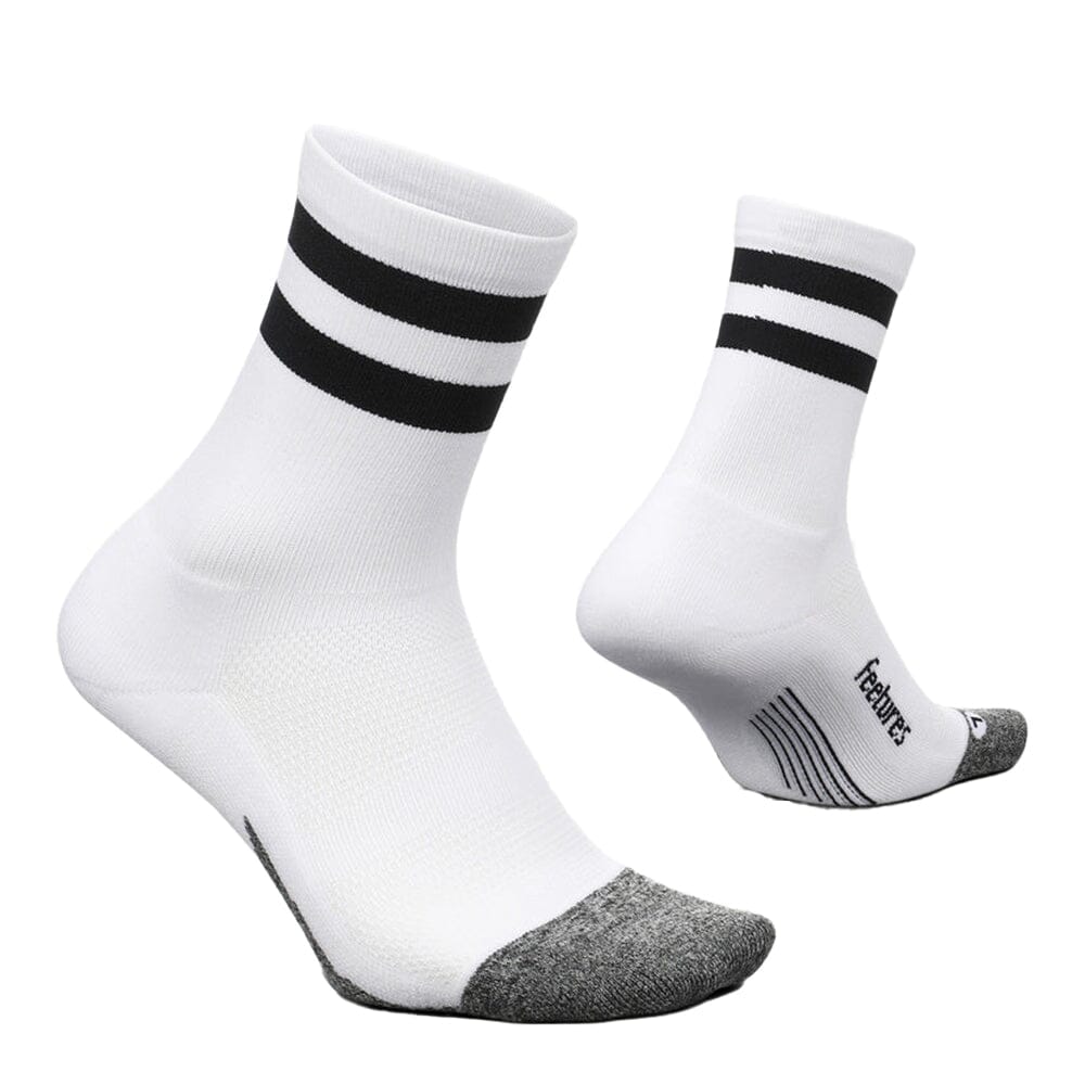 Feetures Elite Light Cushion Mini Crew Socks for Running, Hiking & Everyday Comfort - Breathable Athletic Socks for Men & Women