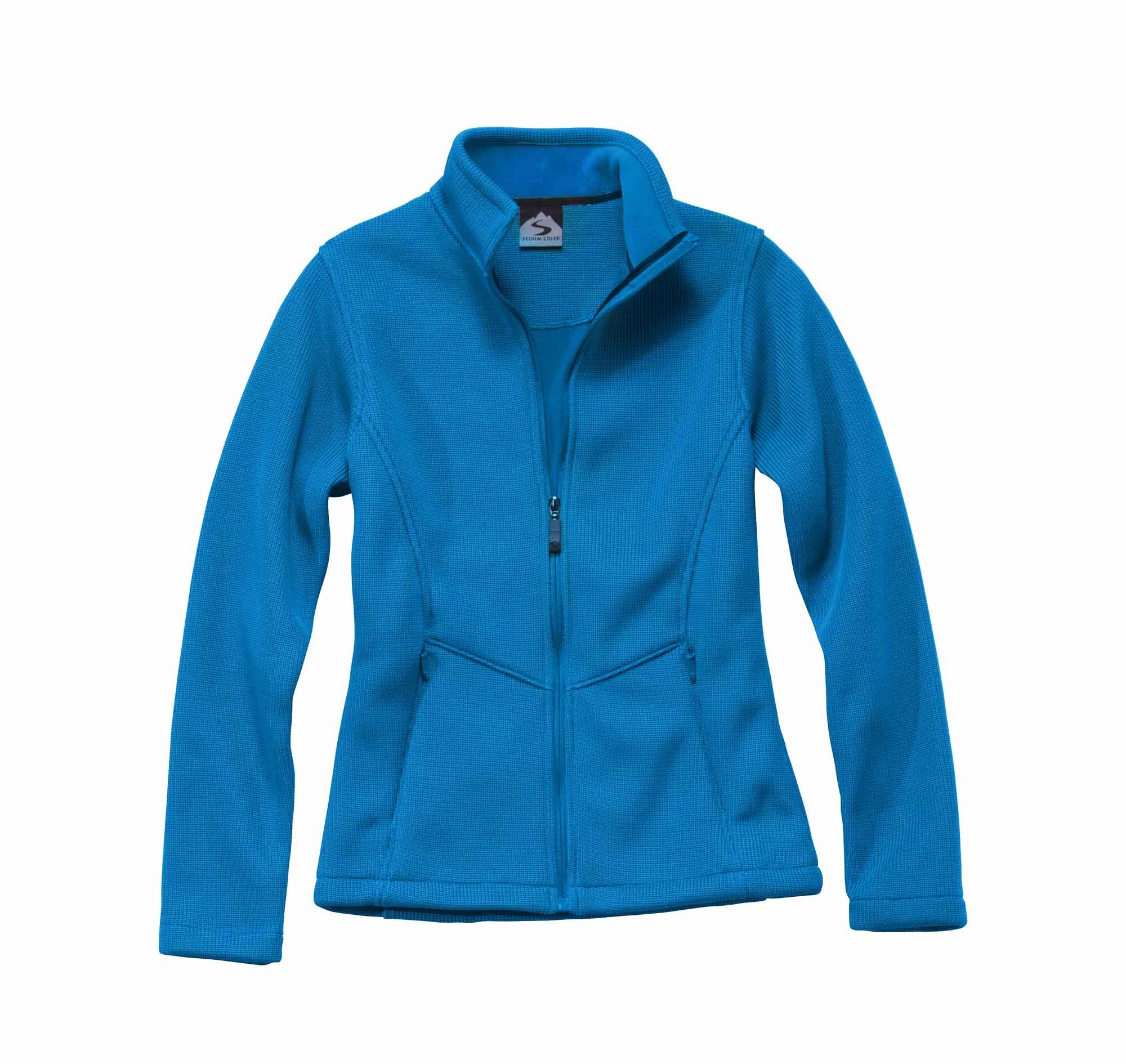 Storm Creek Women's Ironweave Bonded Fleece Jacket - Lightweight Warm Winter Coat for Hiking, Camping & Outdoor Activities | Water-Resistant & Windproof