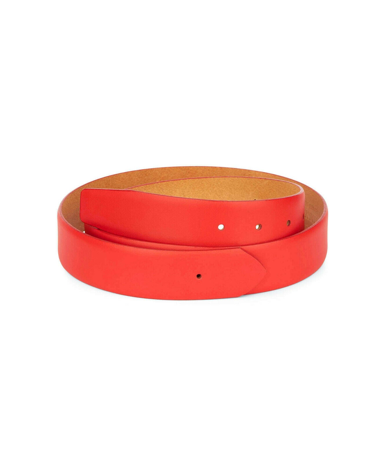 Premium Genuine Red Leather Belt for Men - Replacement Strap Compatible with Dunhill 35mm Watches - Perfect for Business, Casual & Formal Occasions