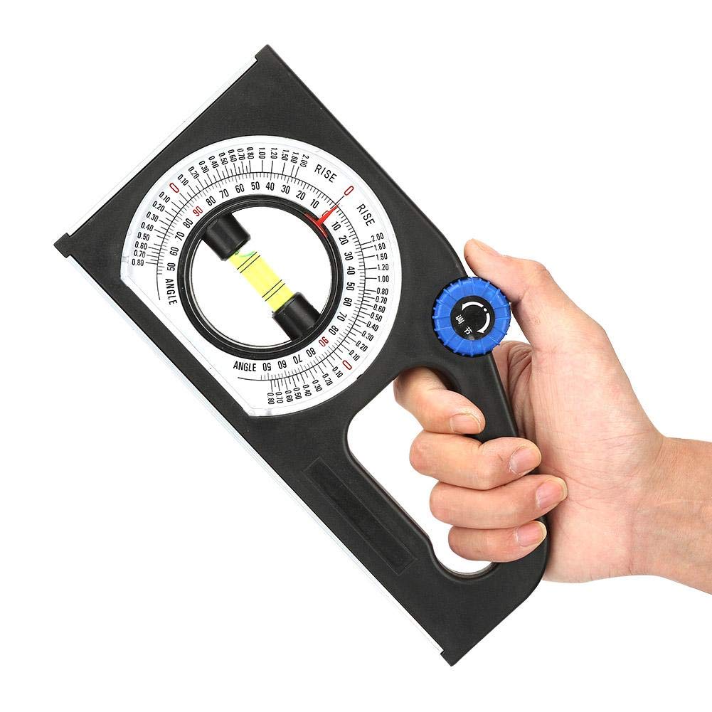 Professional Engineering Inclinometer - Universal Slope Measuring Ruler & Multifunction Angle Meter Gauge Tool for Construction, Carpentry & DIY Projects | Perfect for Home Improvement and Industrial Applications