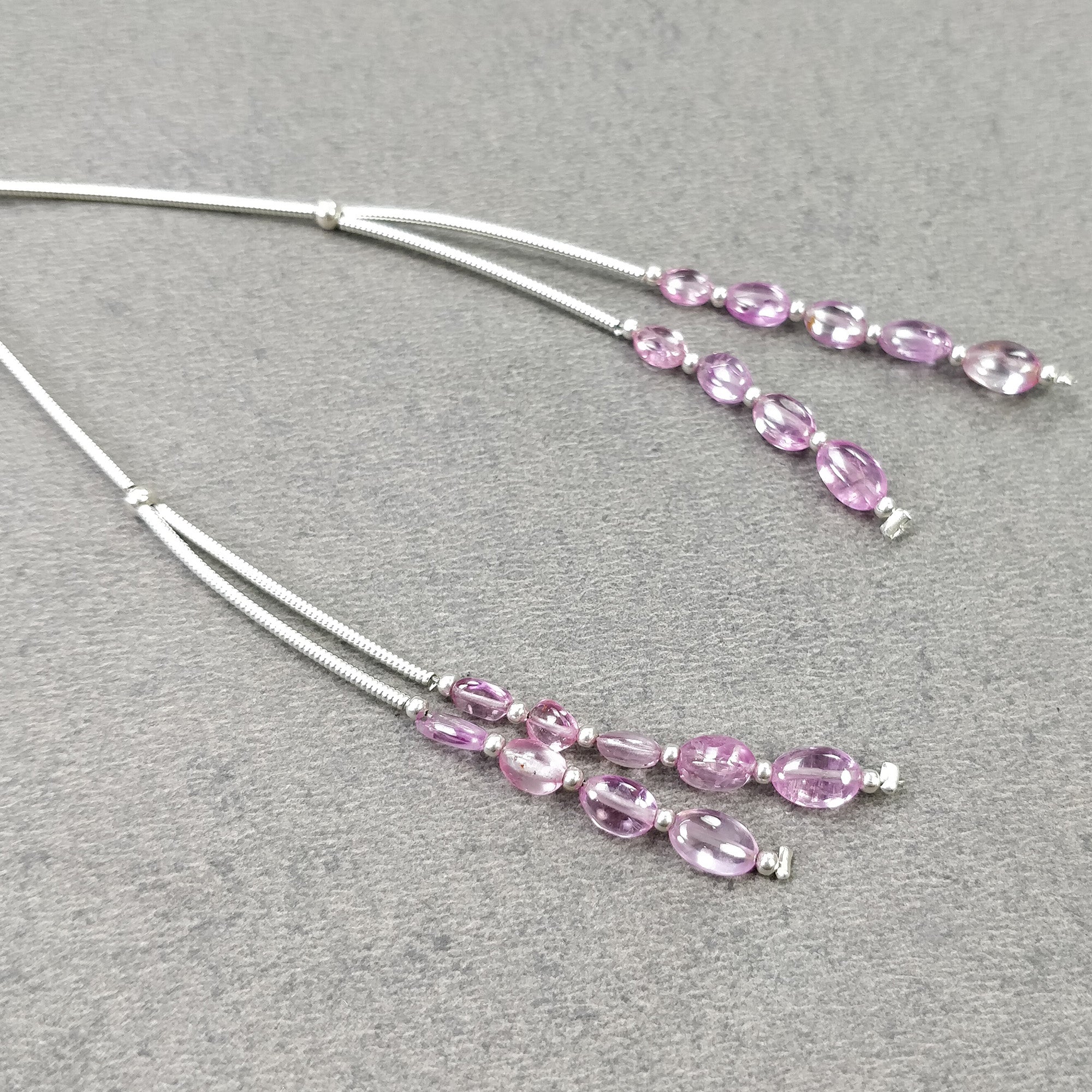Natural Untreated Burmese Ruby Gemstone Loose Beads - 12.00cts Pink Oval Ruby Nuggets (4x3mm, 6x4mm) for Jewelry Making | DIY Necklace, Bracelet & Earrings Designs | With Video