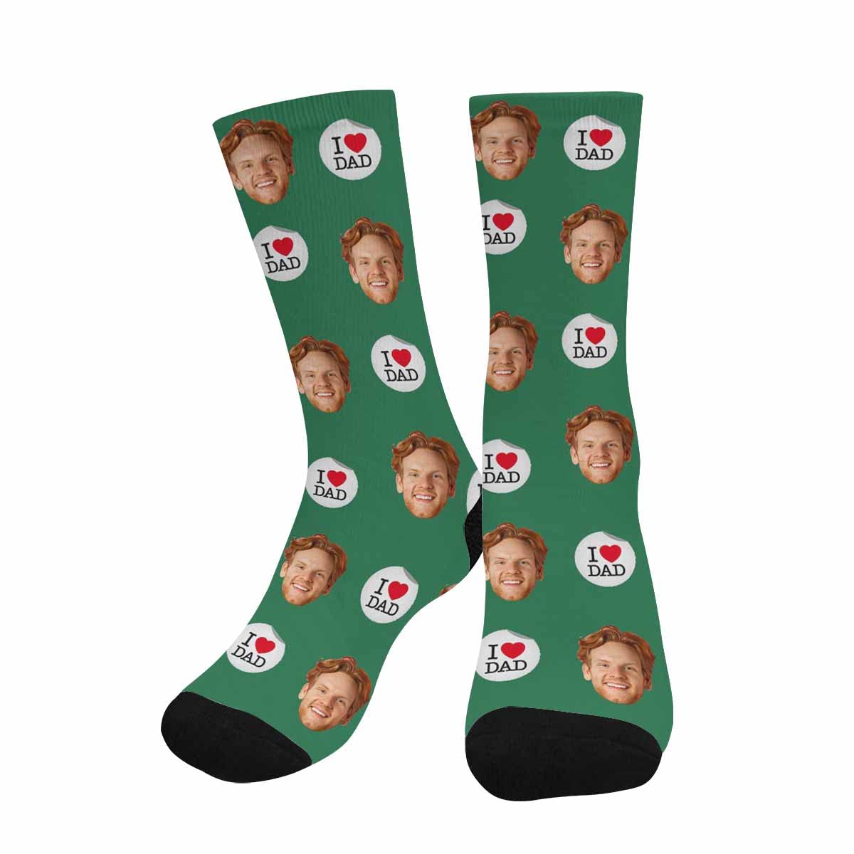 Custom Photo Socks - Personalized Pet Dog Face Crew Socks for Men & Women | Unique Gift for Couples, Family & Pet Lovers | Birthday, Christmas, Anniversary Present