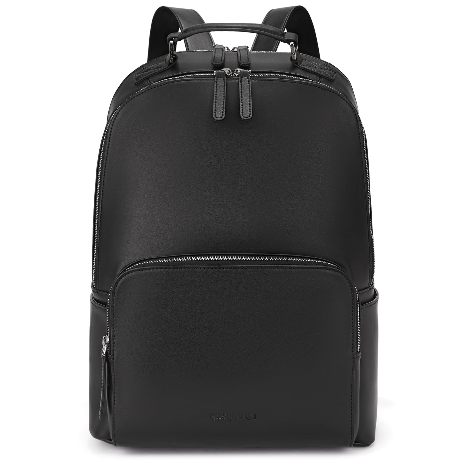 BOSTANTEN Genuine Leather Women's Backpack - 15.6