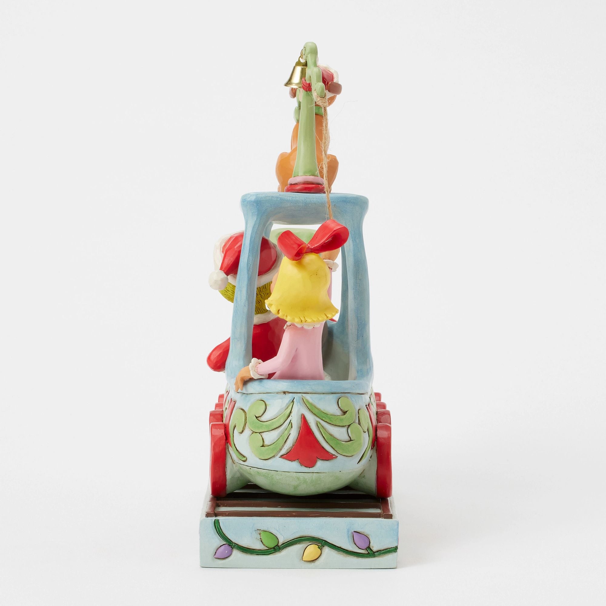 Grinch, Max and Cindy on Train - Whoville Christmas Decorations for Holiday Home & Party Decor