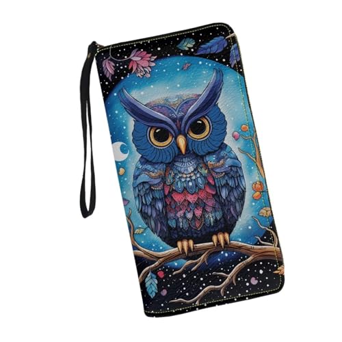 Blue Owl Moon Night