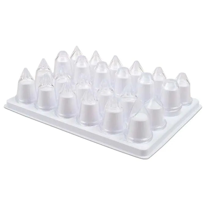 12-Piece Plastic Decorating Tube Set for Cake Piping, Icing & Cookie Decorating - Professional Baking Tools for Home Bakers & Party Desserts