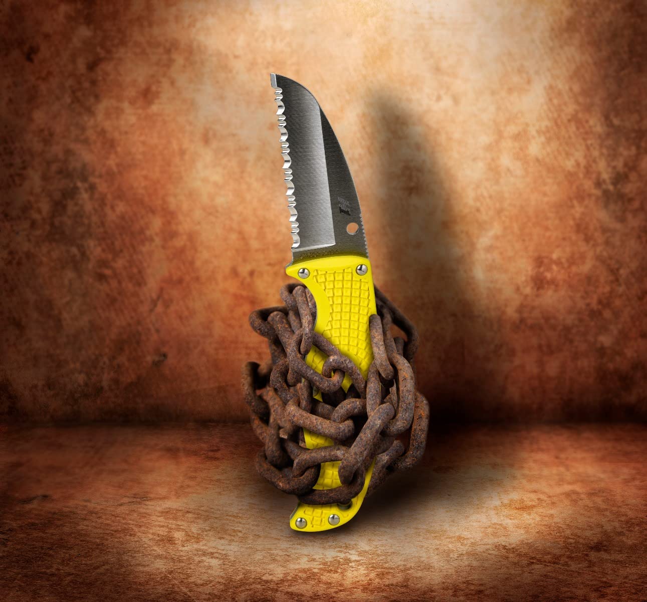 Spyderco Enuff Salt Fixed Blade Utility Knife - 2.75