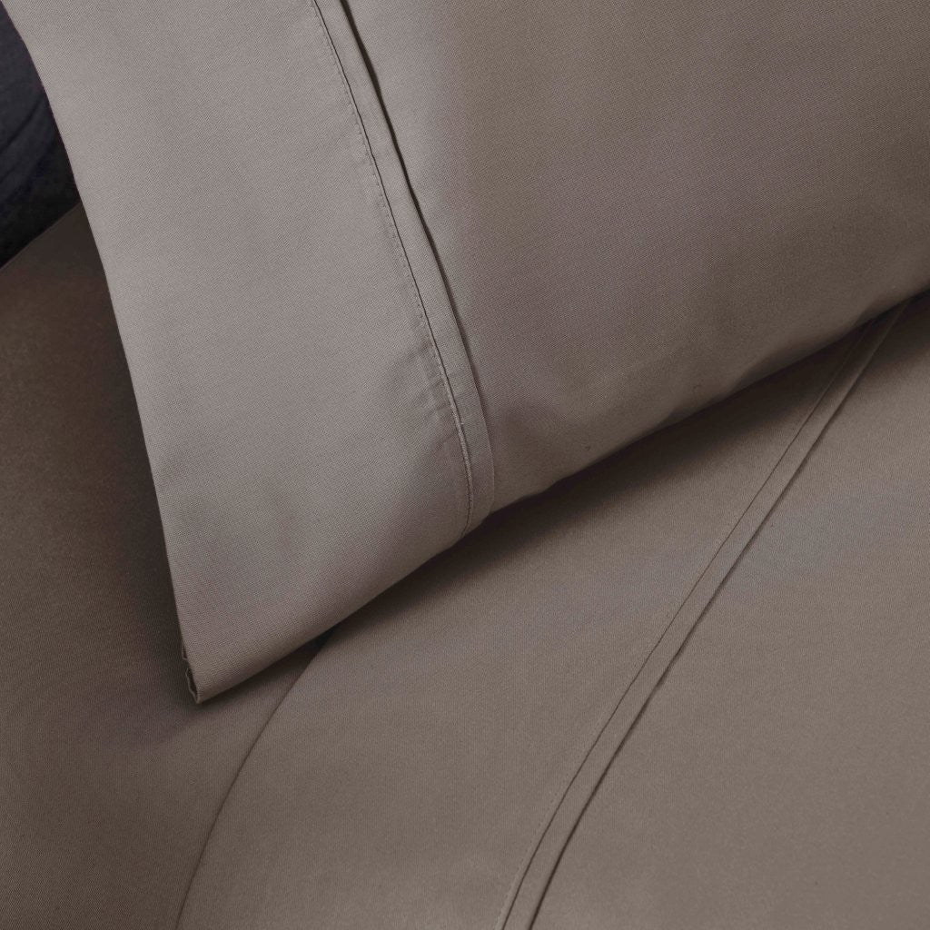 Premium 1400-1500 Thread Count Cotton Blend Deep Pocket Bed Sheet Set - Ultra Soft & Breathable for a Comfortable Sleep - Perfect for Master Bedroom, Guest Room & Dorm