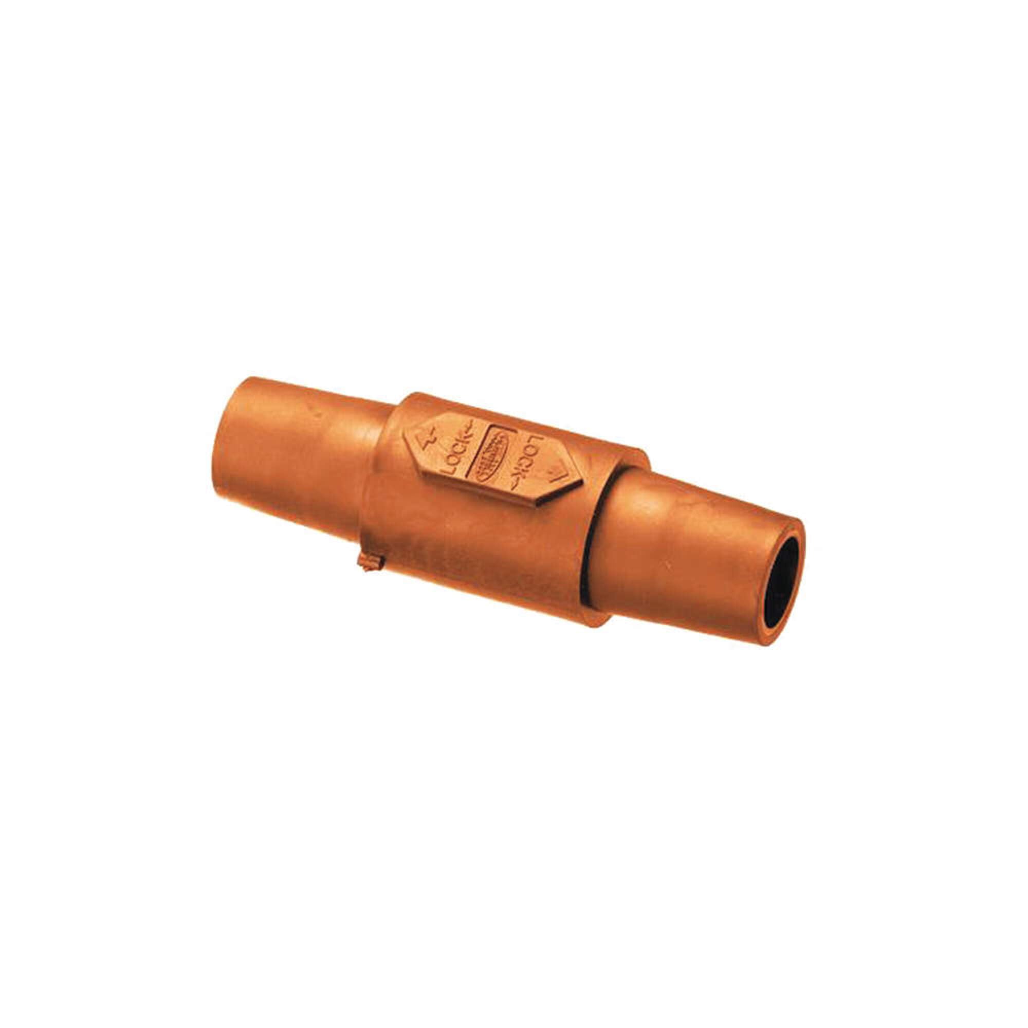 Hubbell HBLDFO Single Pole Double Female Gender Reversing Connector, 1-1/16