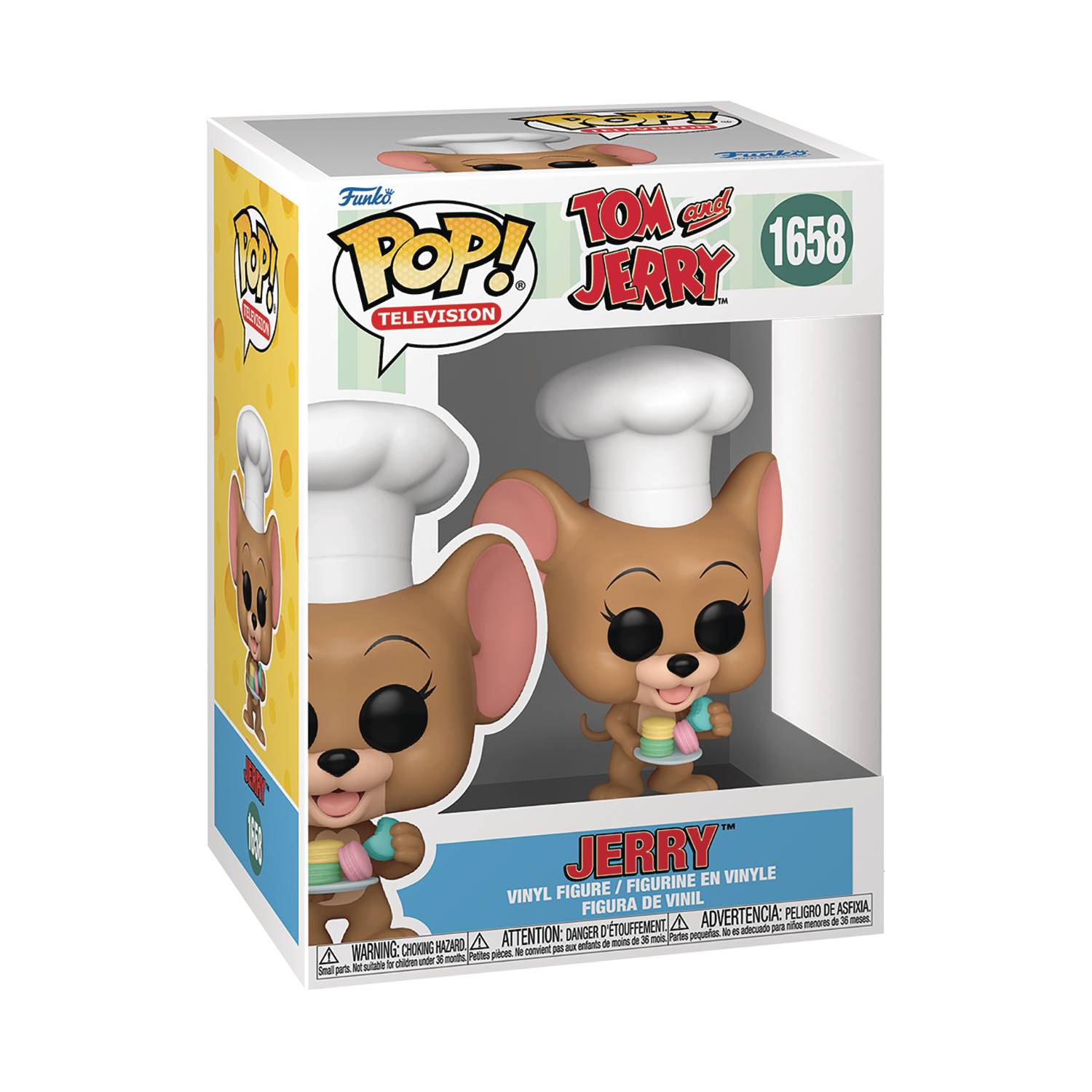 Tom and Jerry: Jerry with Macarons Plush Toy - Cute Cartoon Collectible for Kids & Fans - Perfect for Bedroom Decor, Birthday Gifts and Anime Lovers