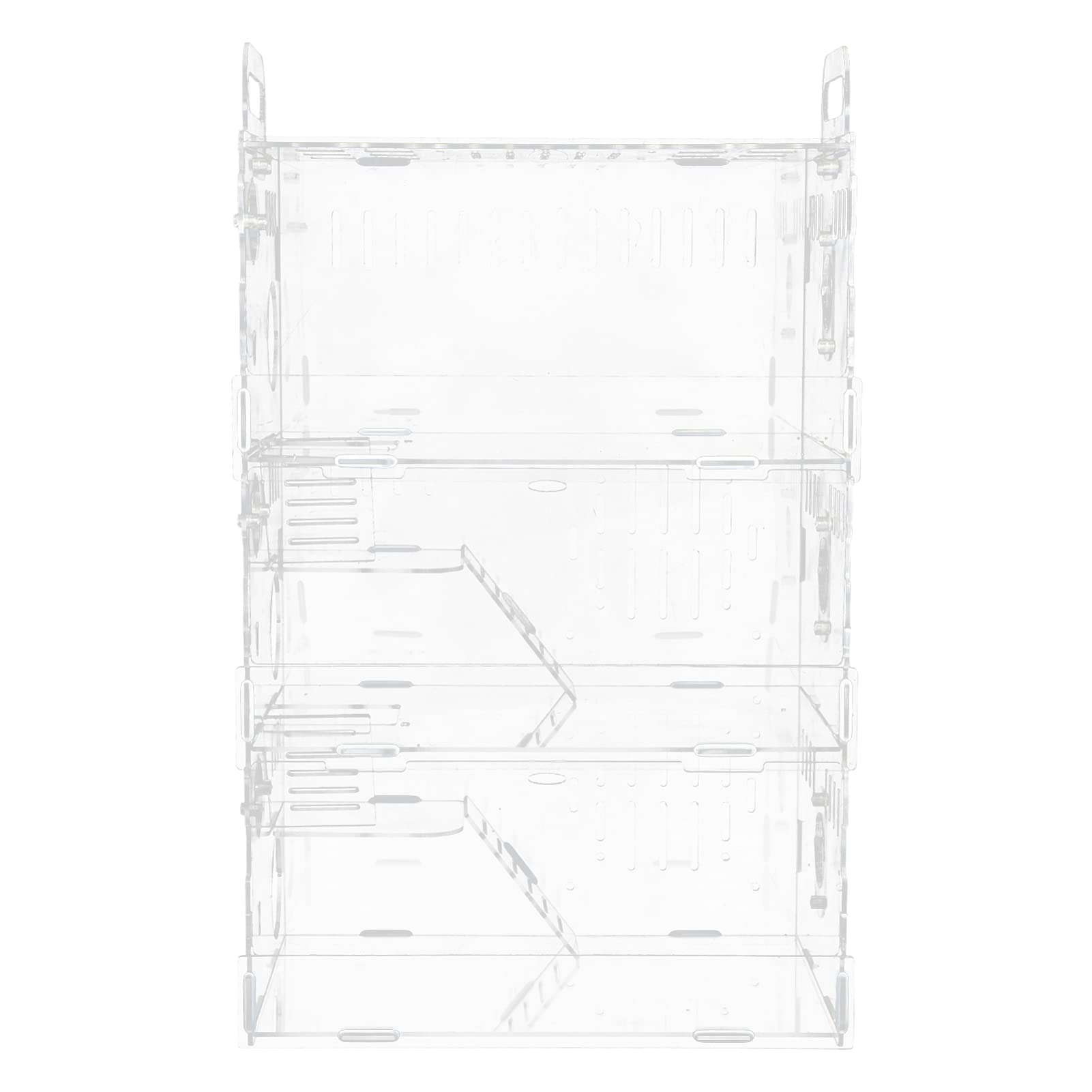 1pc Small Pet Cage for Hamsters, Chinchillas & Small Animals - Portable Hamster House, Nest & Villa Cage with Ventilation - Perfect for Home, Office, or Travel Use