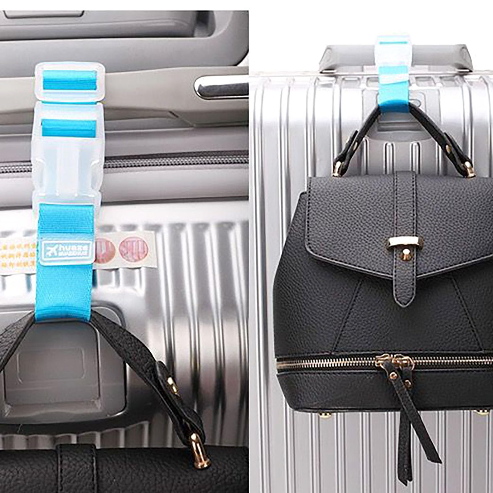 8-Piece Adjustable Luggage Backpack Straps - 1
