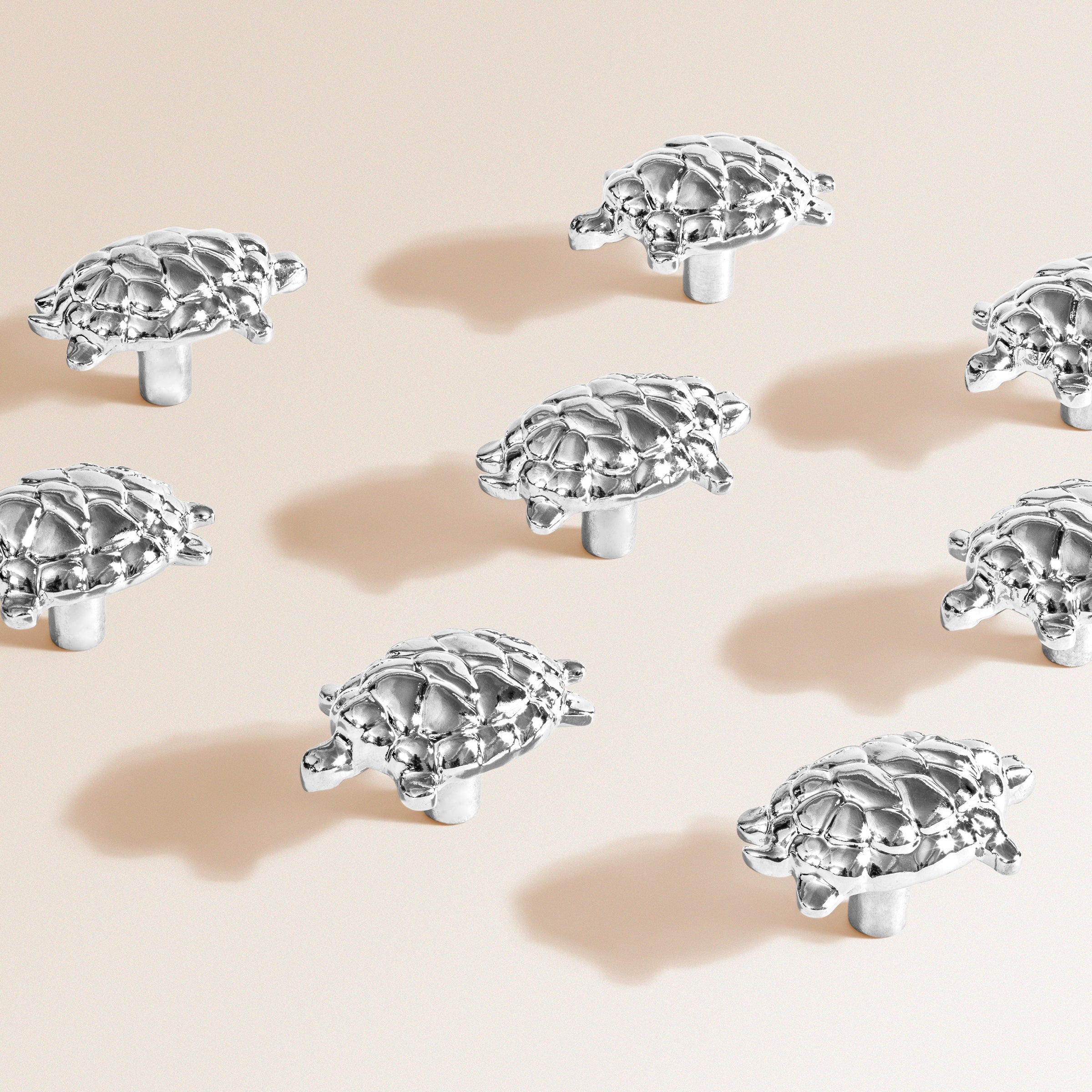 Turtle-Shaped Cabinet Knobs - Vintage Style Hardware for Drawers & Cabinets - Perfect for Home Decor & DIY Furniture Projects